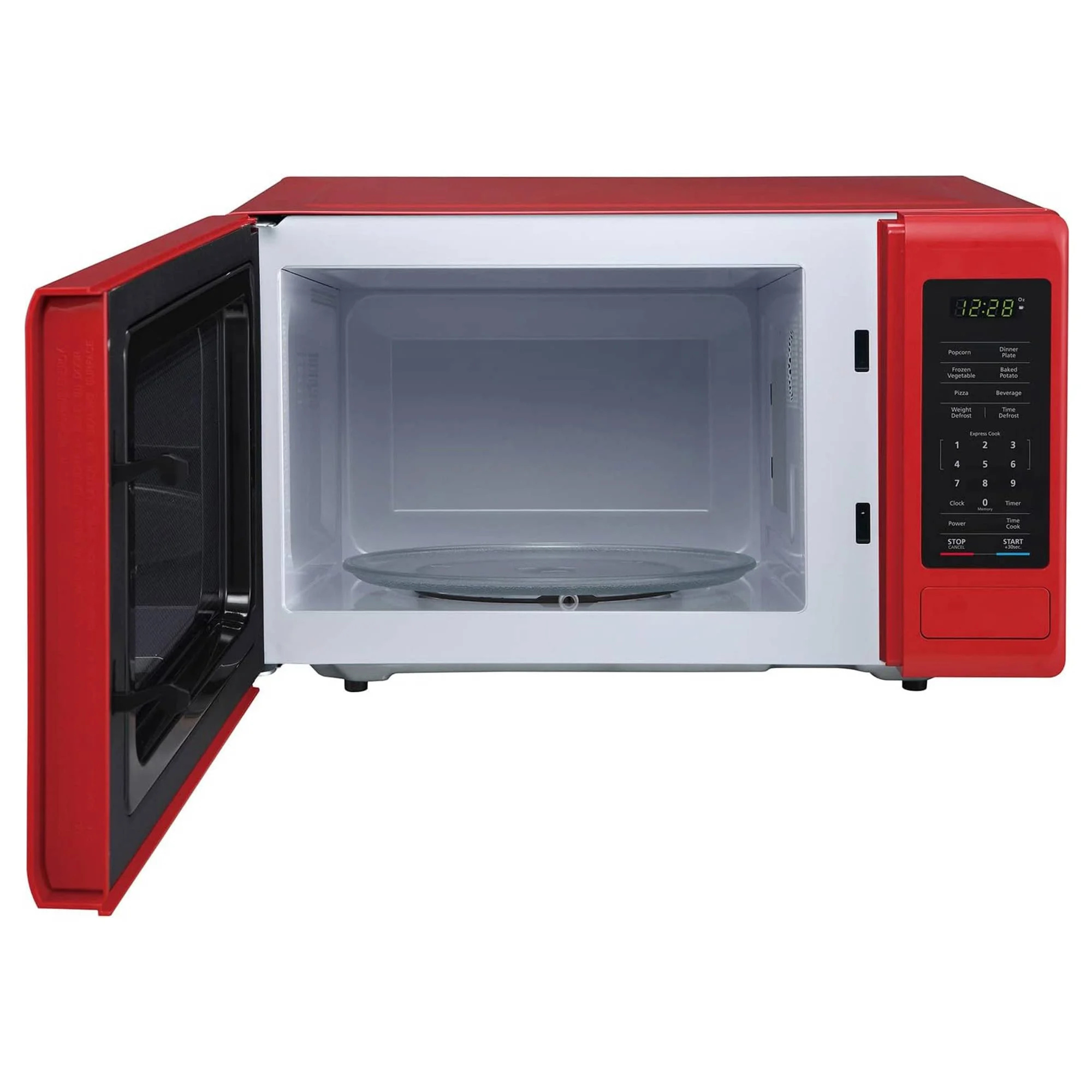 0.9 cu ft Countertop Microwave Ovens in New Model(New Model/Red) - Image 8