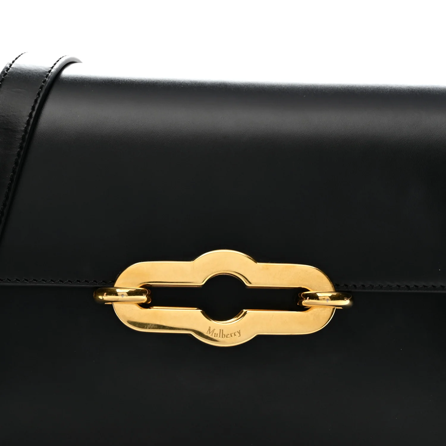 Super Lux Calfskin Small Pimlico Satchel Black