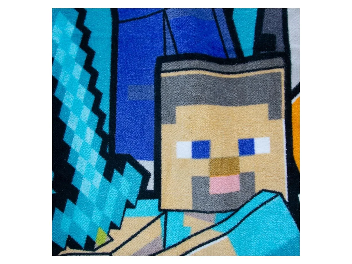 Serviette de plage enfant Super Mario ou Minecraft