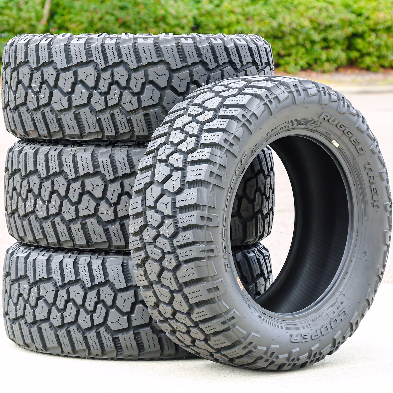 Set of 4 (FOUR) Cooper Discoverer Rugged Trek 275/60R20 115T RT R/T Rugged Terrain Tires