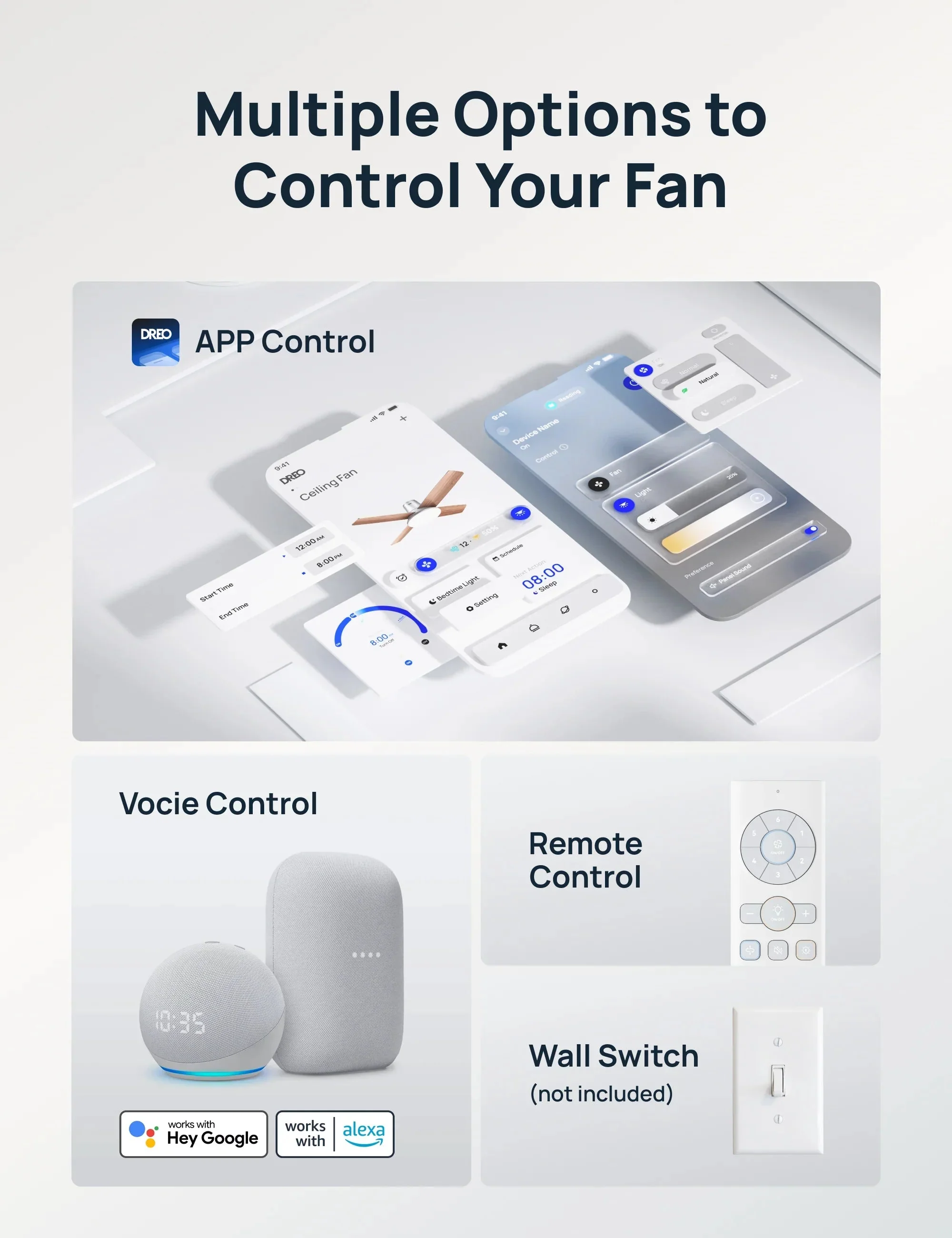 Smart Ceiling Fan 513S
