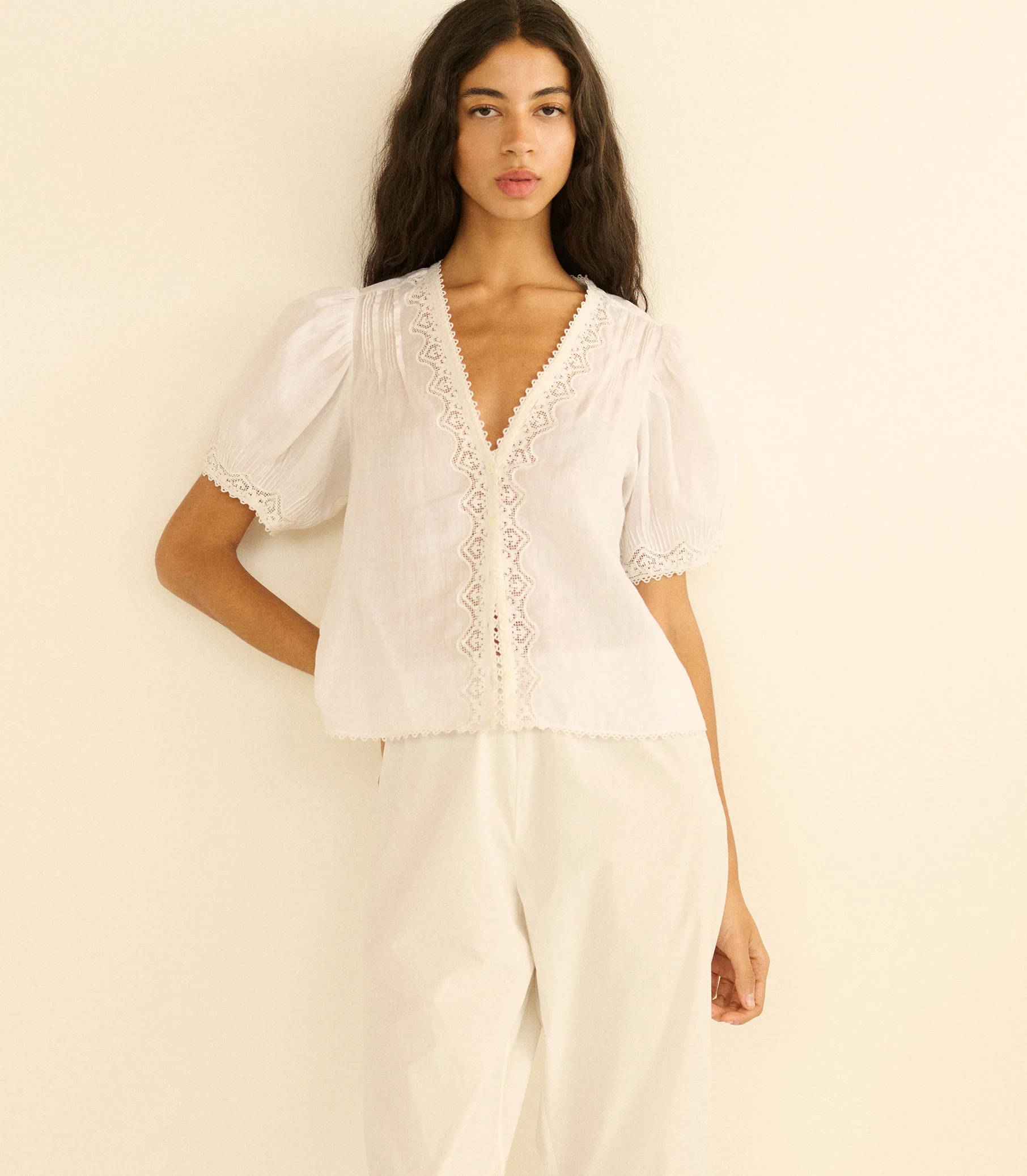 BRIGITTA TOP -- SALT