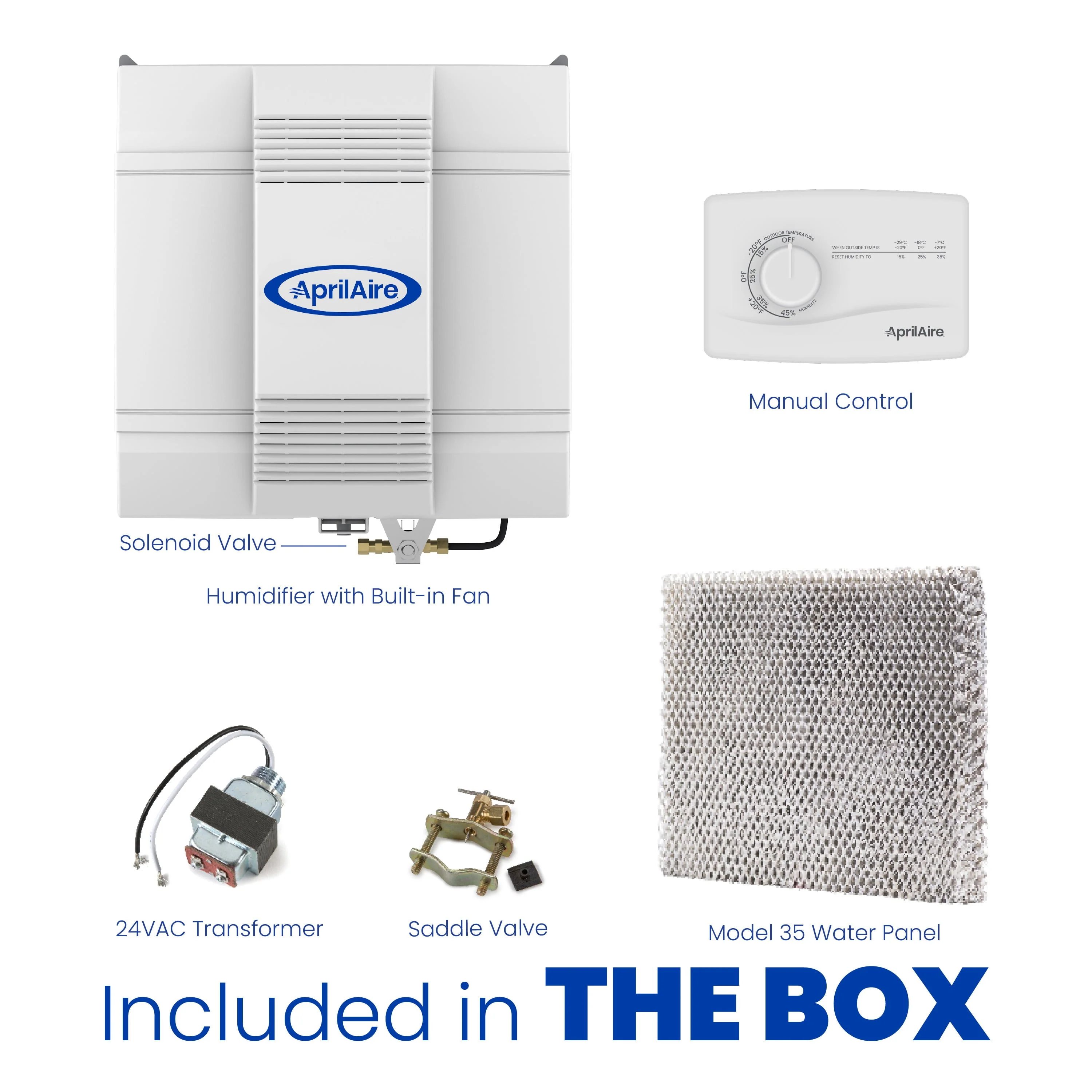 700 Whole House Humidifier Automatic Large Capacity Fan Powered Furnace Humidifier for Homes up to 4,200 Sq Ft Image 5