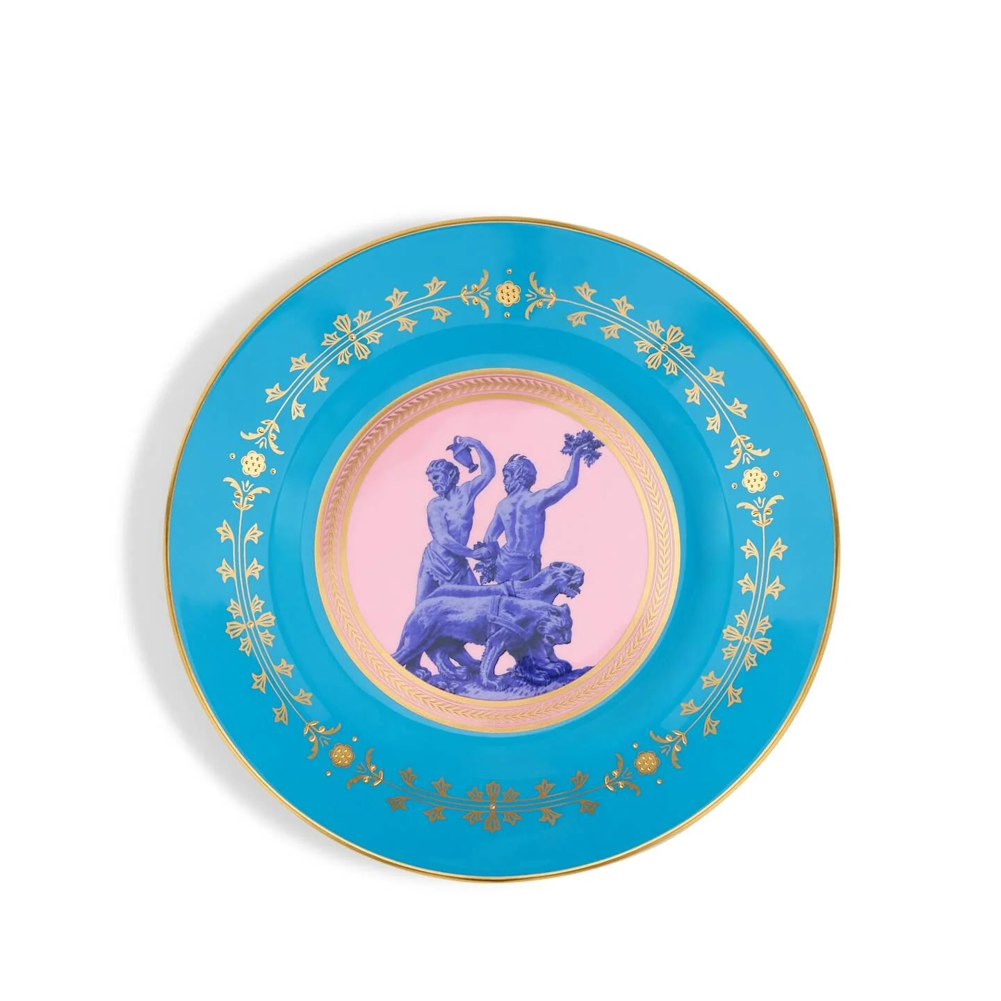 Bacchus Plate Turquoise