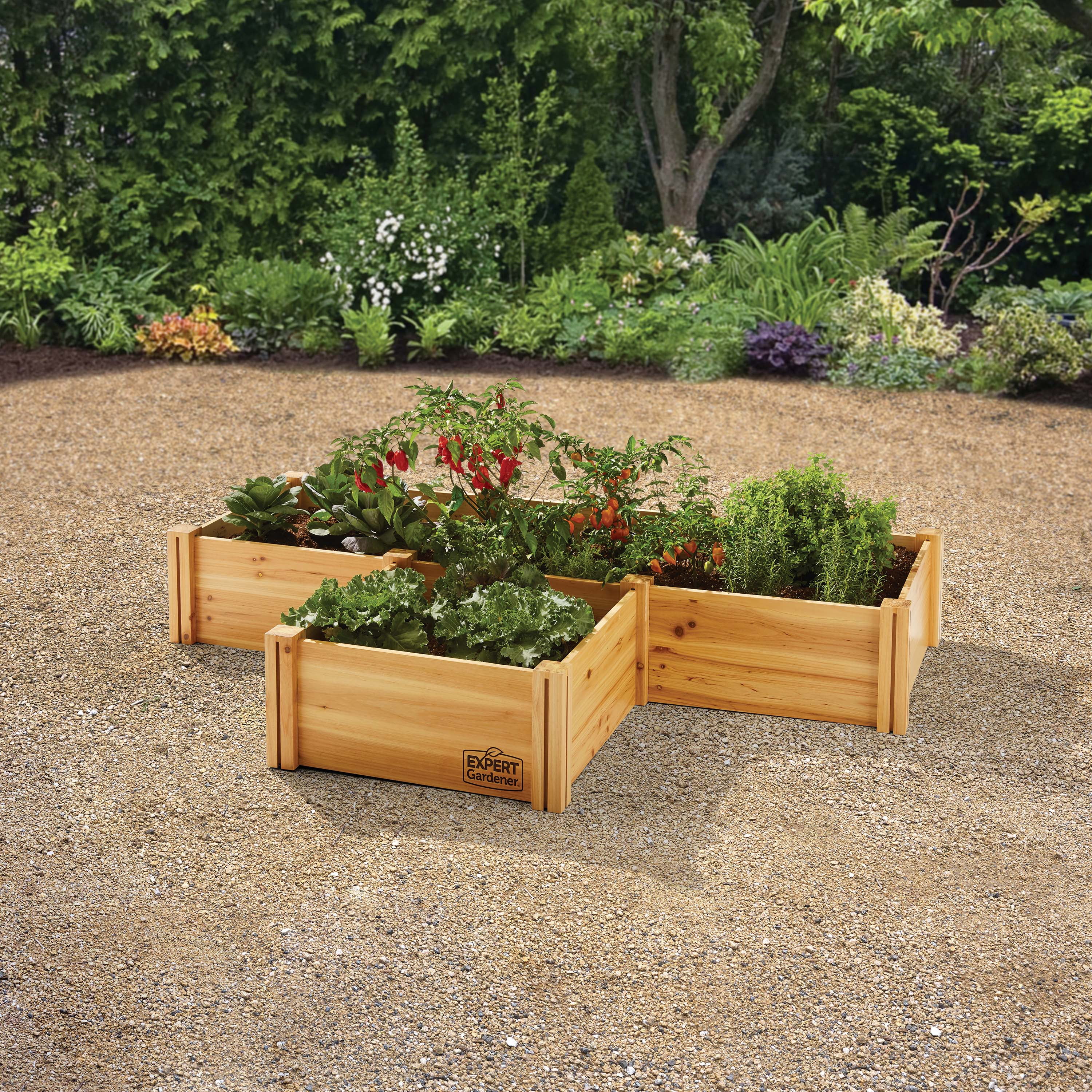 Outdoor Wood Garden Bed, 7.4 ft L x 2 ft W x 10.6 in H - Image 9
