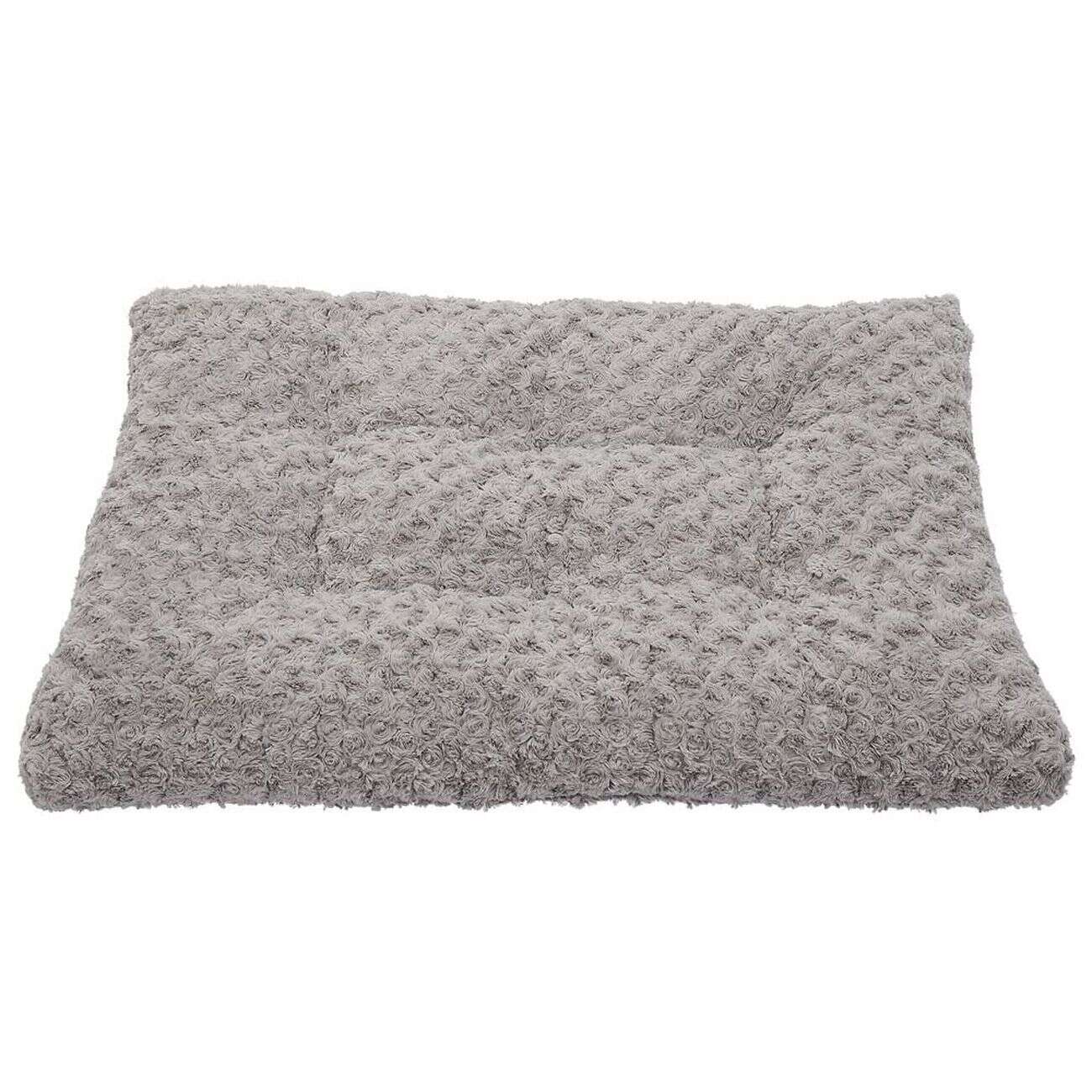 Couchage chien mémoire de forme gris 55x75cm Taille M