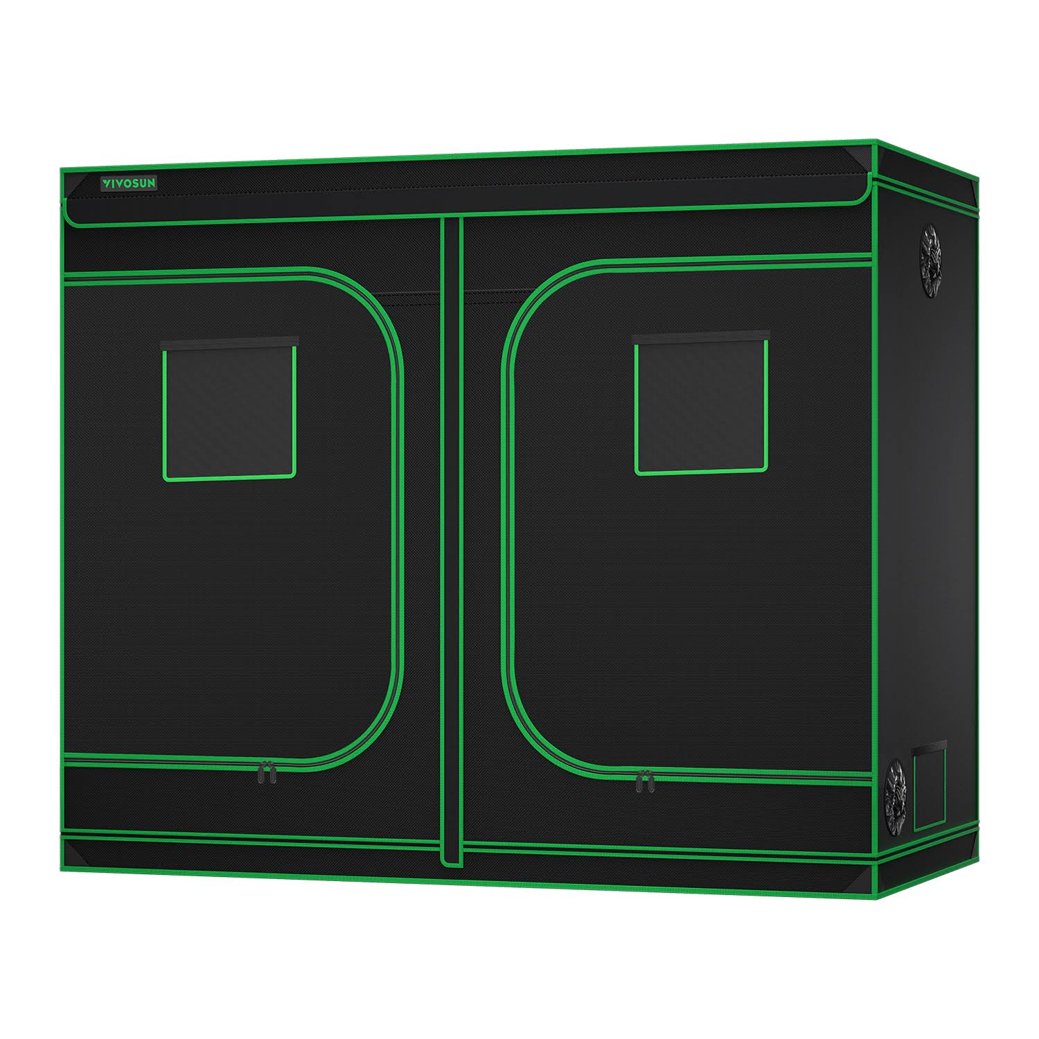 8x4 Grow Tent S848,8-16 Plants Use, 2 Large Front Doors and Floor Tray for Hydroponics Indoor Plants Growing 96�ɡ� x 48�ɡ� x 80�ɡ�