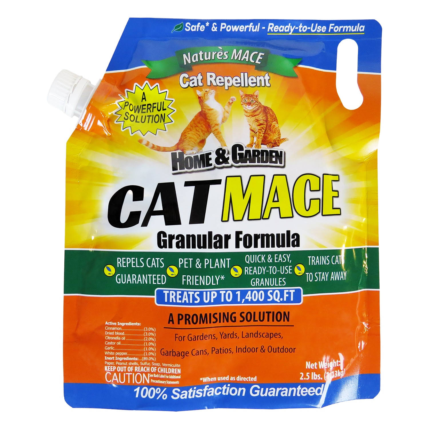 Nature's Mace Cat Repellent Granular 2.2lb