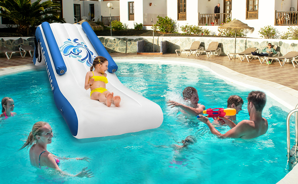 water slide for above ground pool