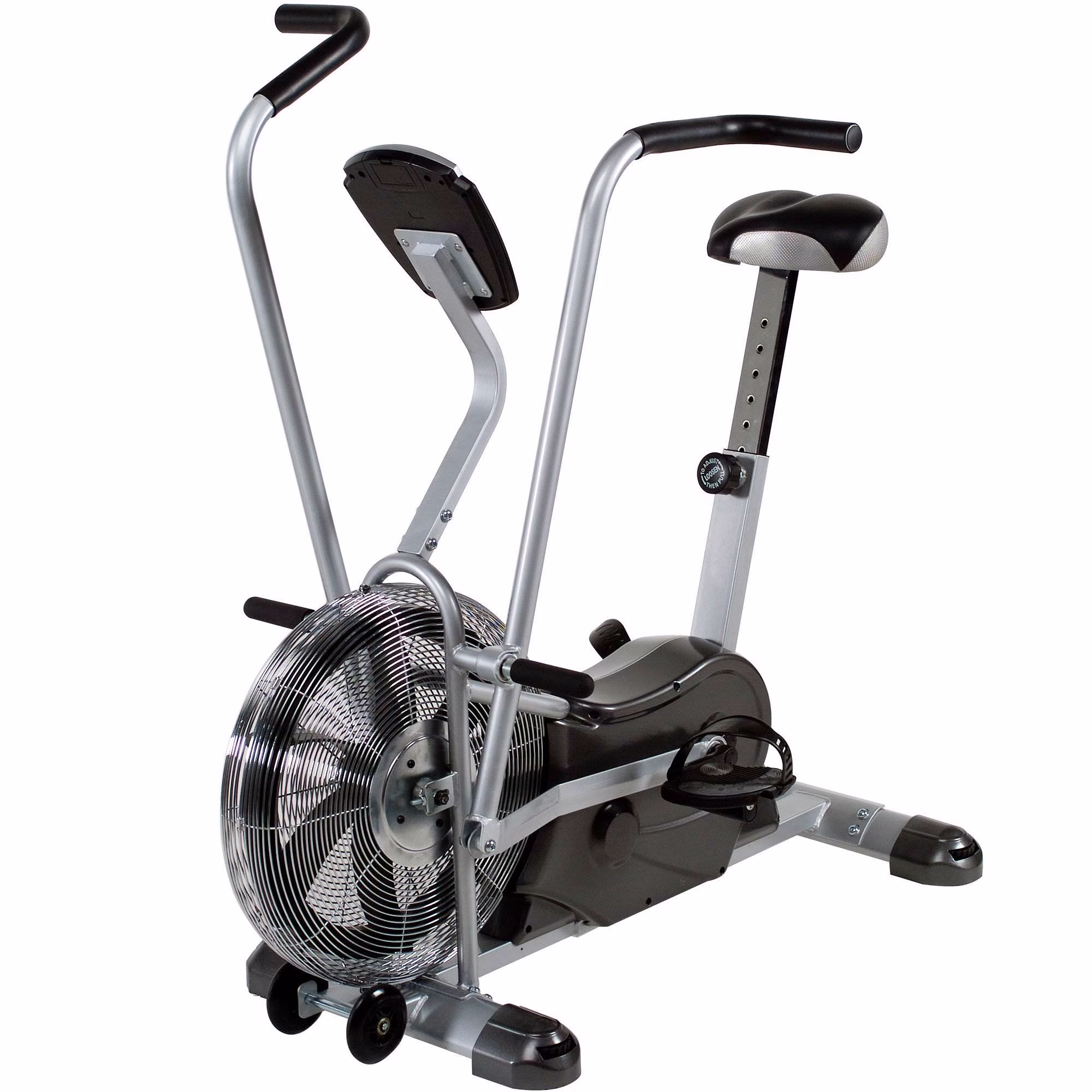 Marcy Air Cardio Fitness Training Equipment Fan Workout Bike with Exercise Arms AIR - 1