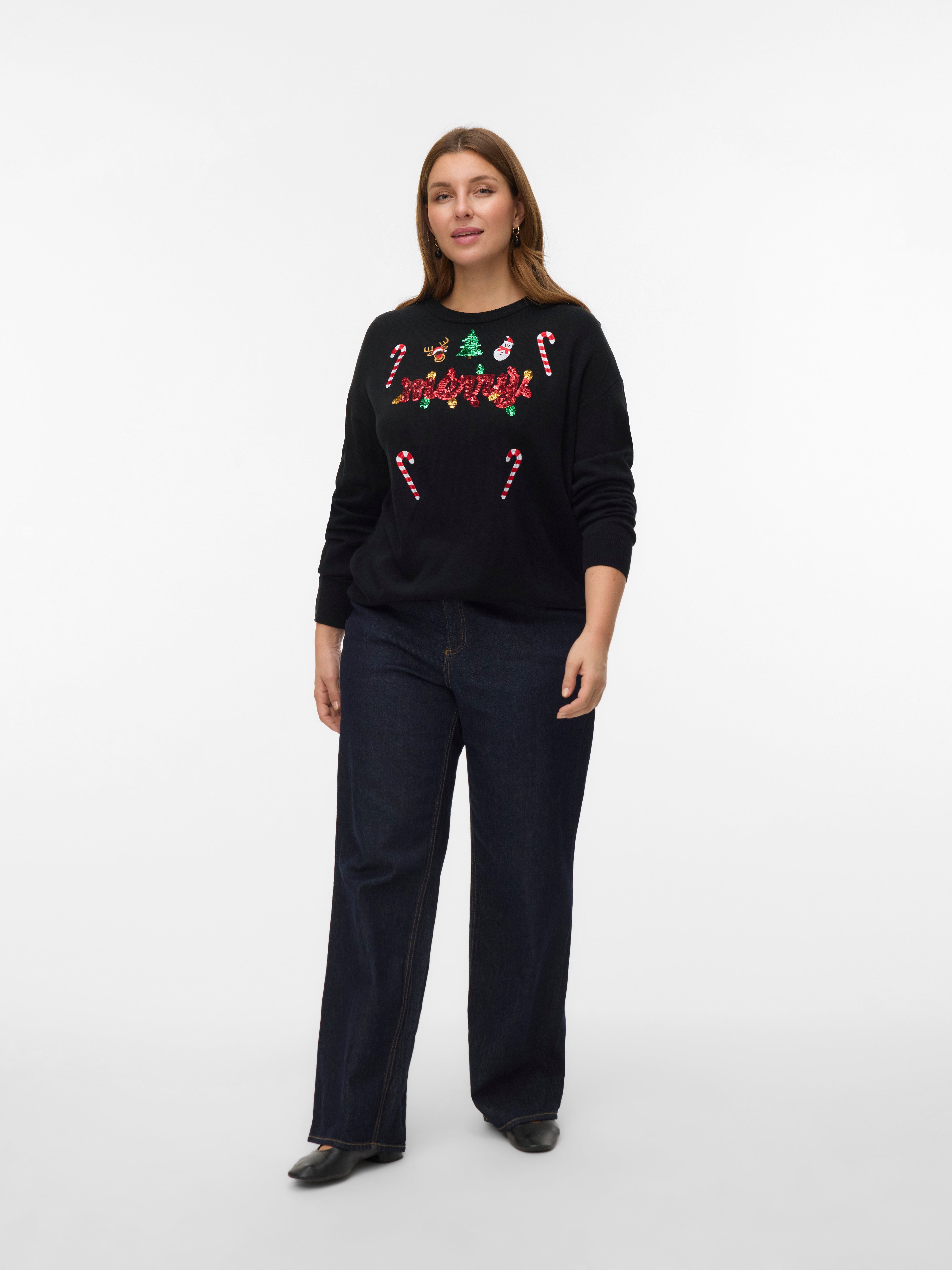 VERO MODA® VMCGLITTER Knitted pullover