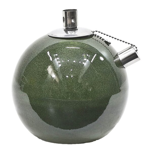 Elda oljelampe 15 cm irish green