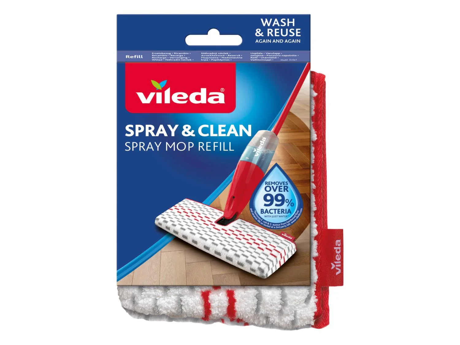 Vileda Housse de rechange Spray and Clean