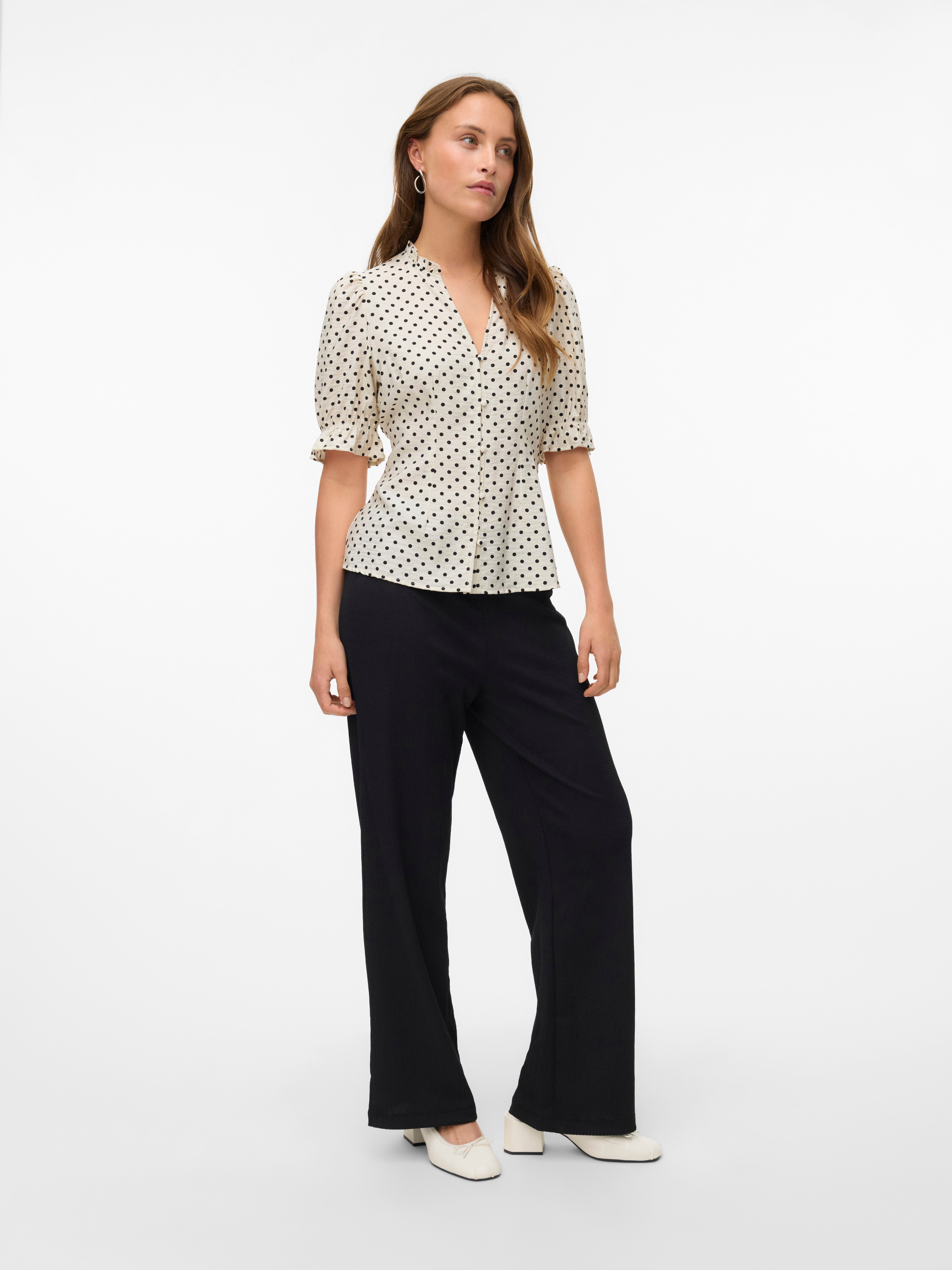 VERO MODA® SNMERVE High waist Trousers