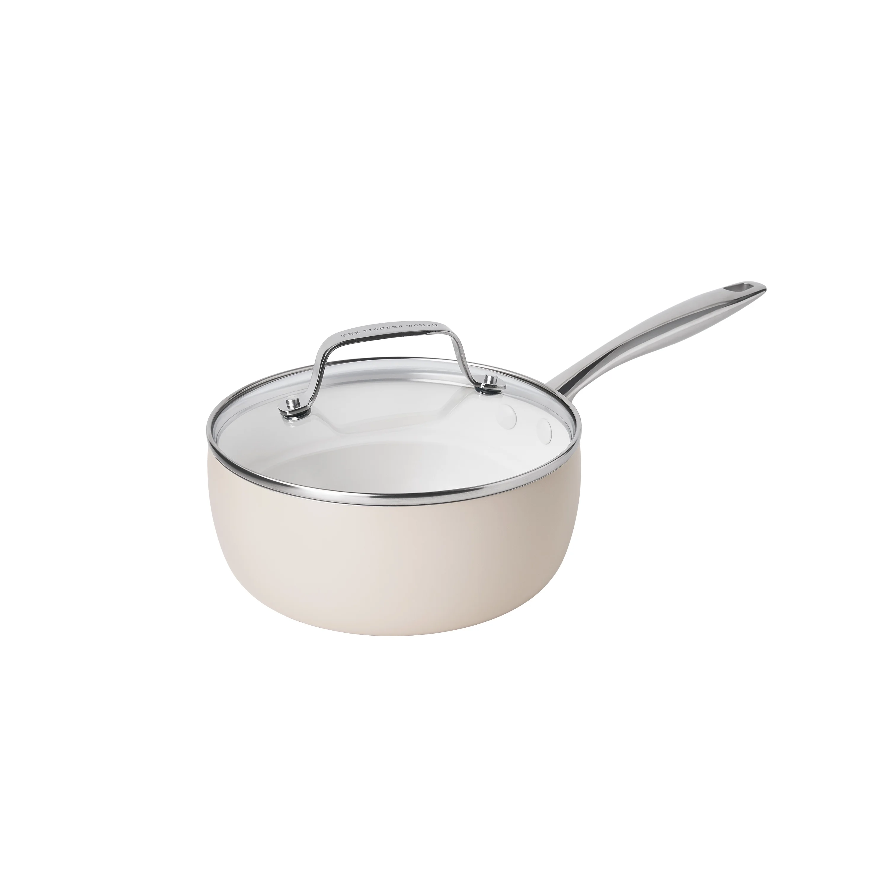 Harlow 15-Piece Cookware Set, Ceramic Non-Stick Pots and Pans Set, Taupe(Taupe) - Image 8