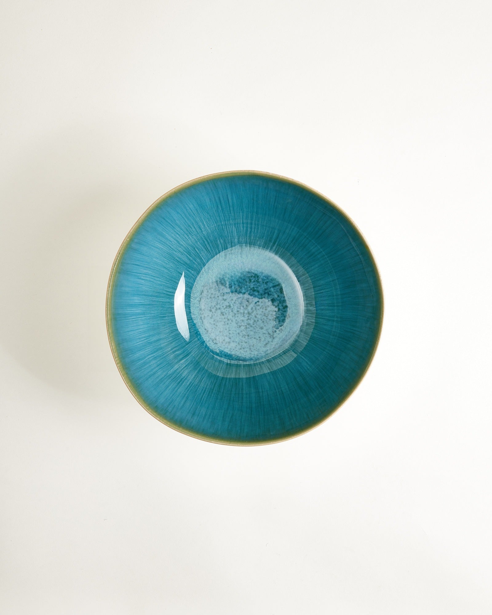 AREIA - SERVING BOWL AQUA
