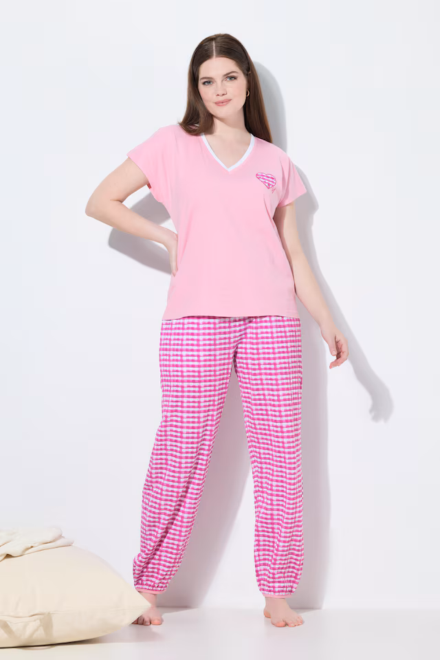 Sweet Checks Two Piece Pajama Set