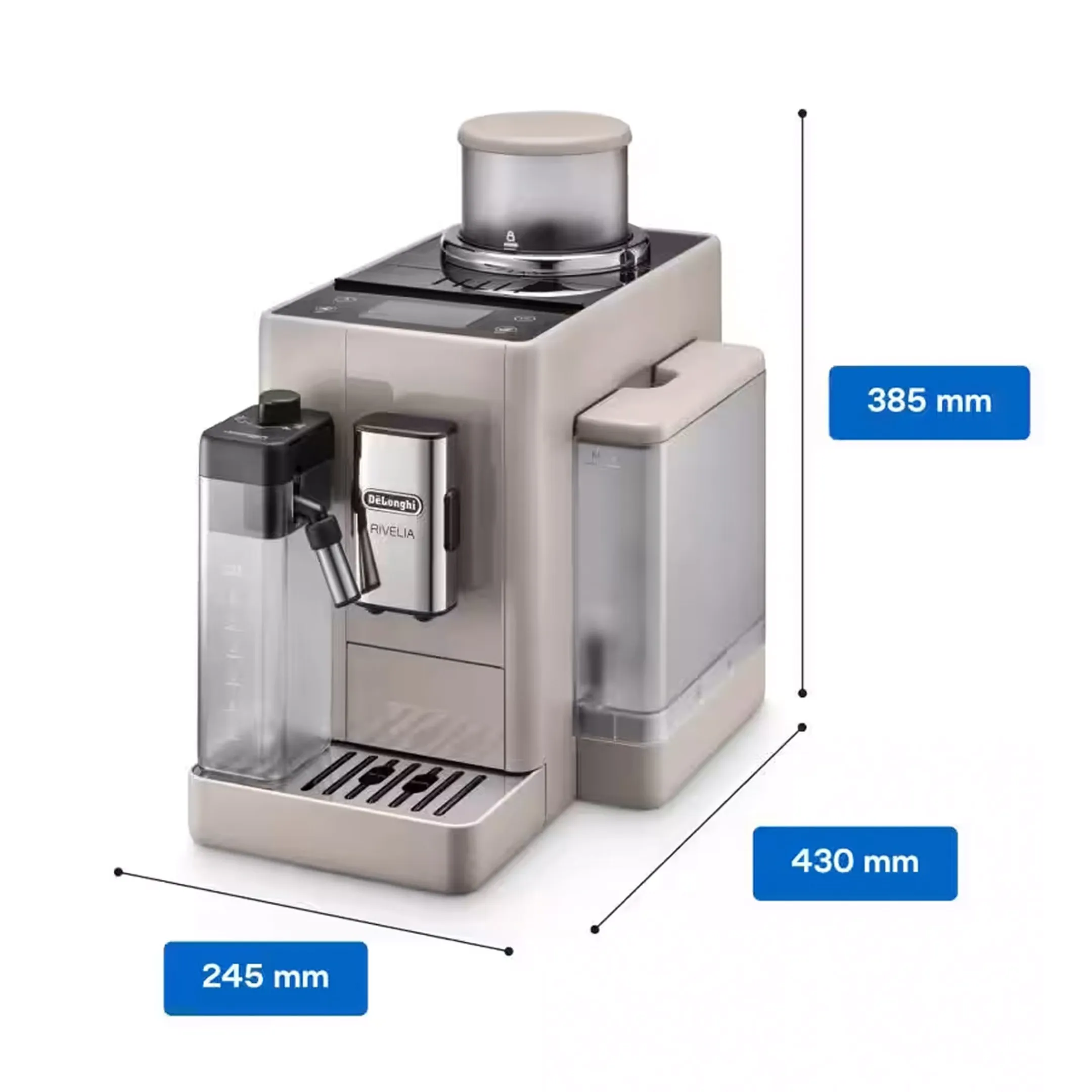 De'Longhi Volautomatische Espressomachine Rivelia EXAM440.55.BG