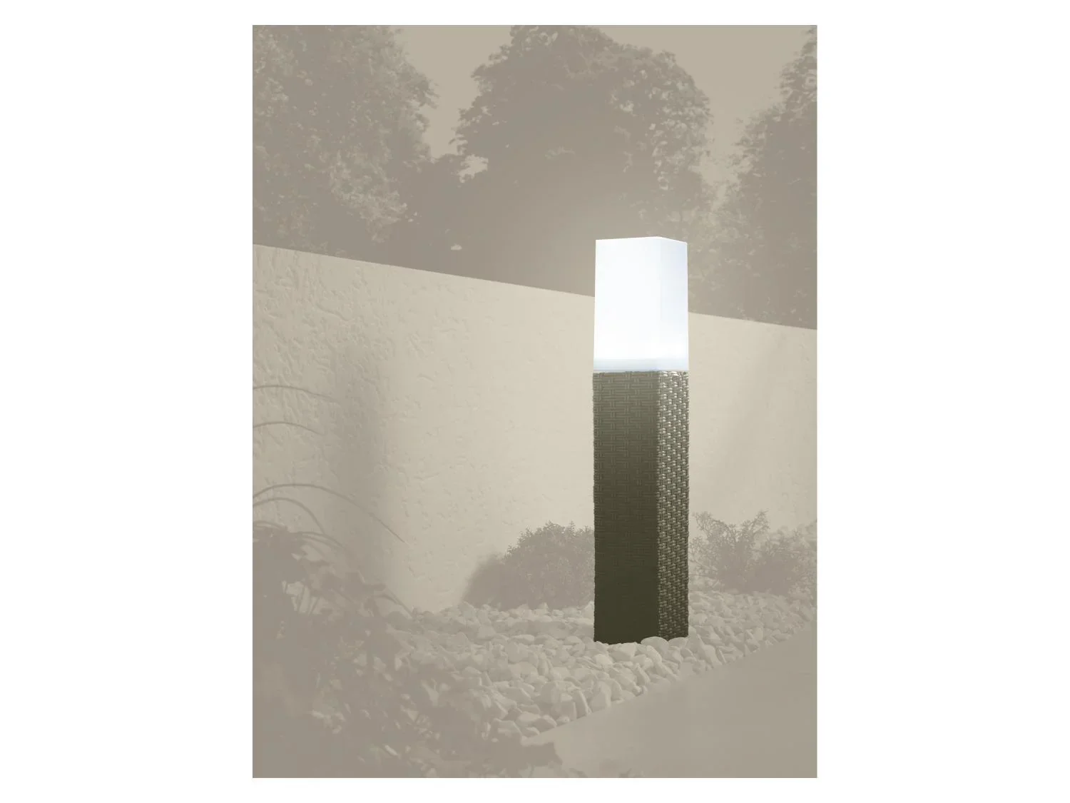 LIVARNO Balise solaire  LED