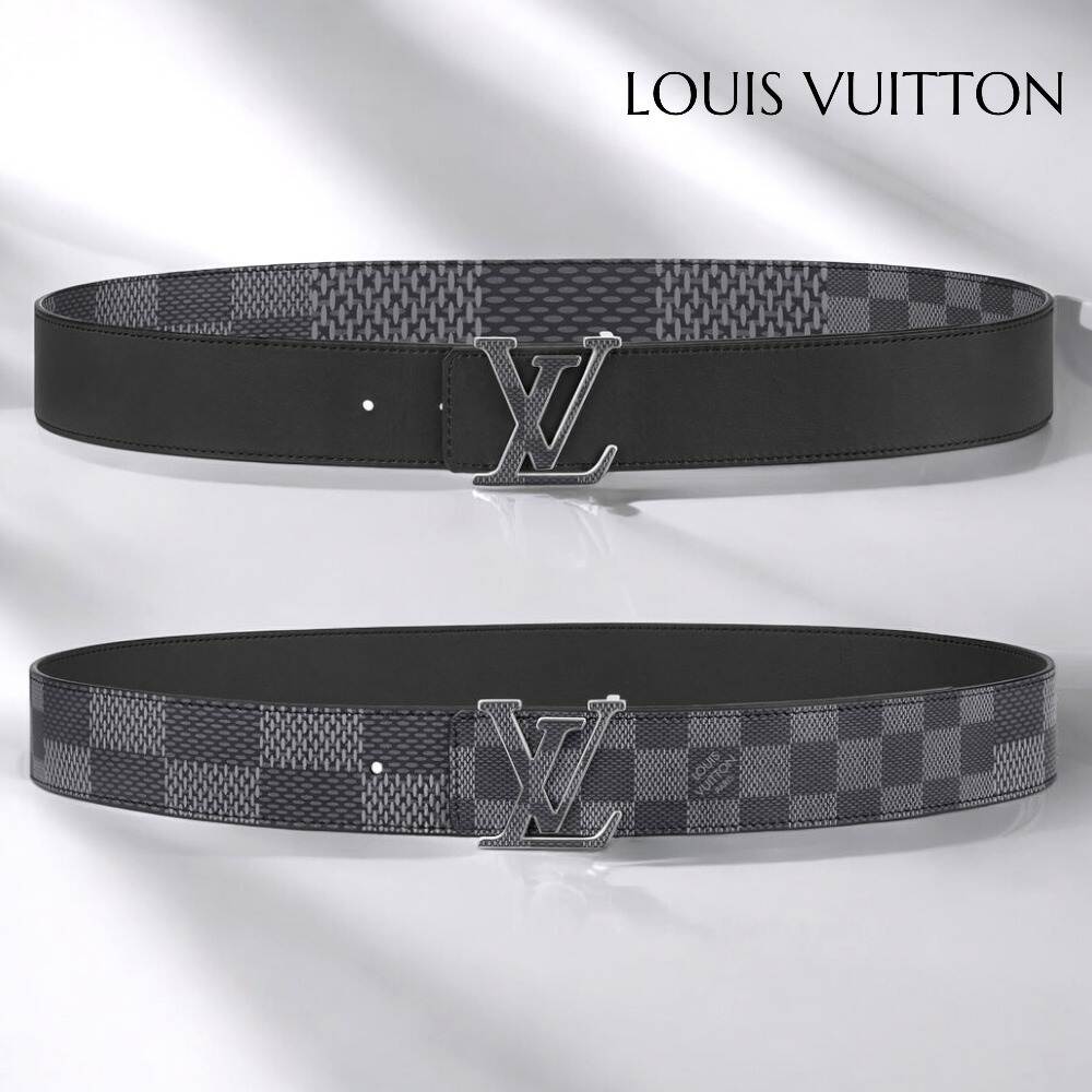 【Louis Vuitton】ベルト LV イニシャル 40MM リバーシブル