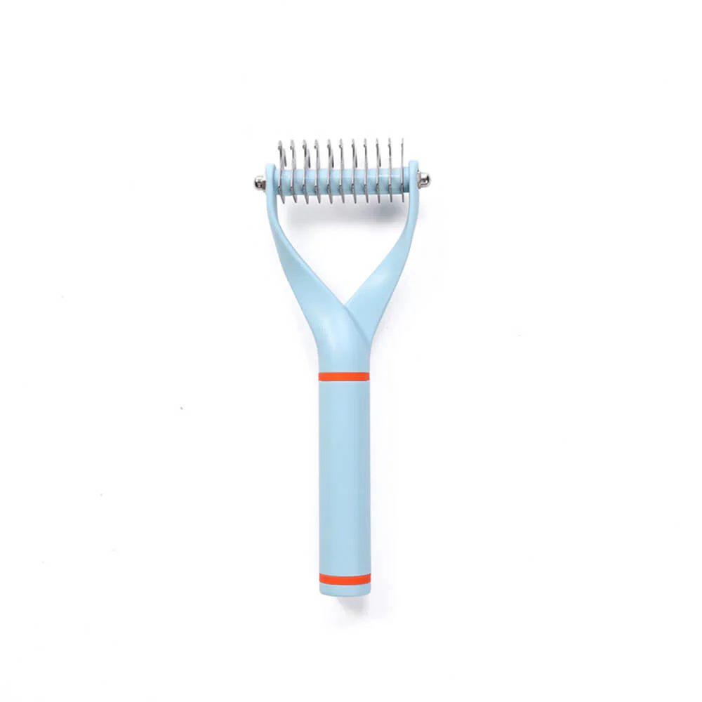 Pet Safe Dematting Comb Rake - Double Sided Blade