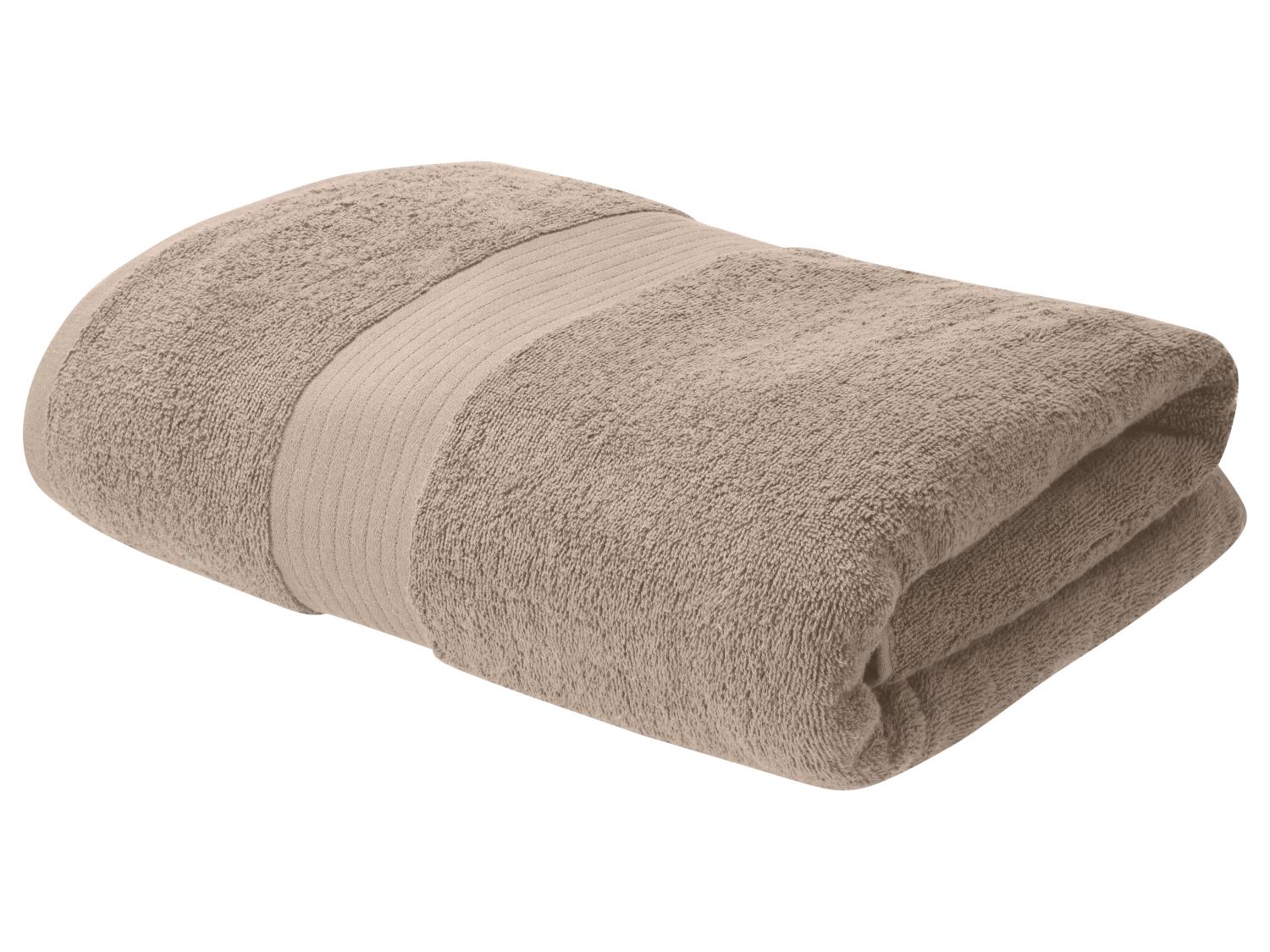 LIVARNO Serviette de bain ponge, 100 x 150 cm