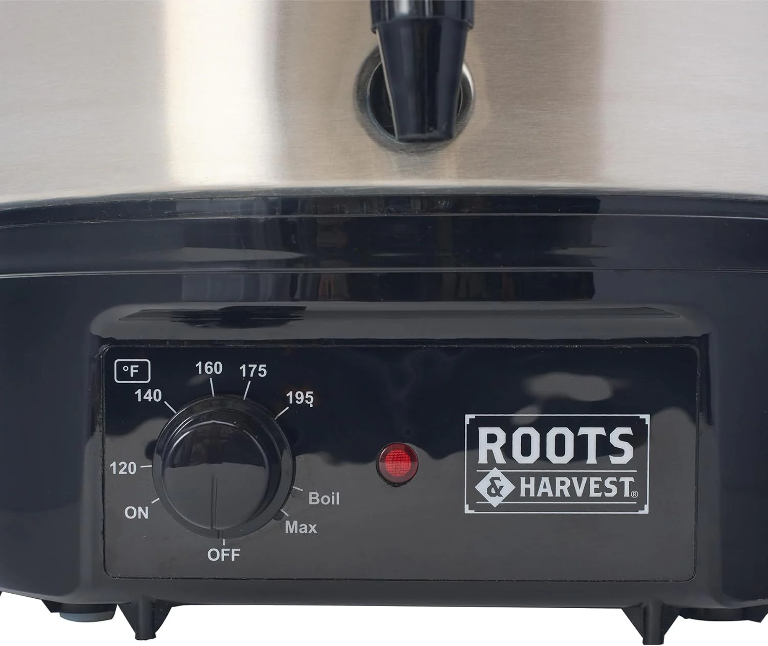 Electric bath canning pot - Stainless steel body with glass lid | Capacity 27 liters, suitable for home canning.
