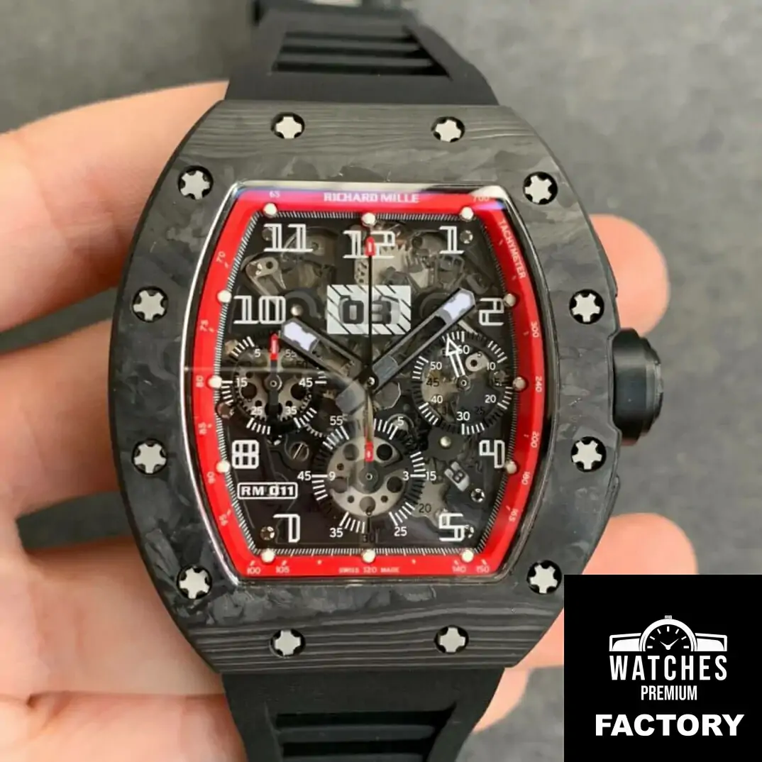 Richard Mille RM011 KV Factory Carbon Fiber