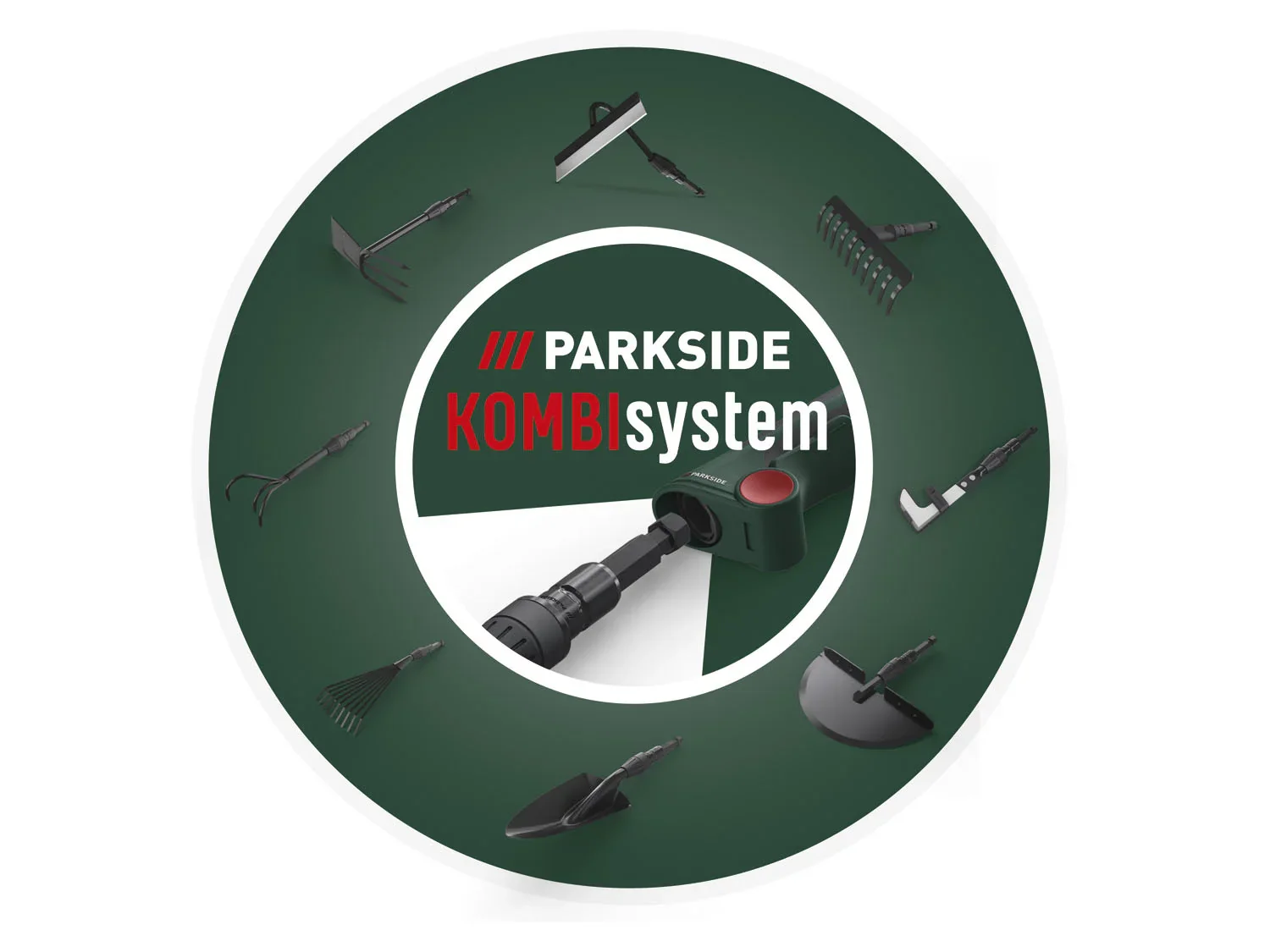 PARKSIDE Kit d'outils de jardin, 5 pices