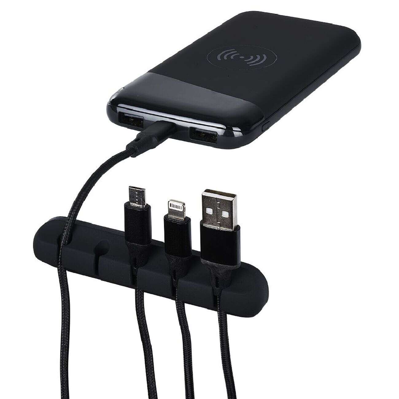 Organiseur range câbles de bureau