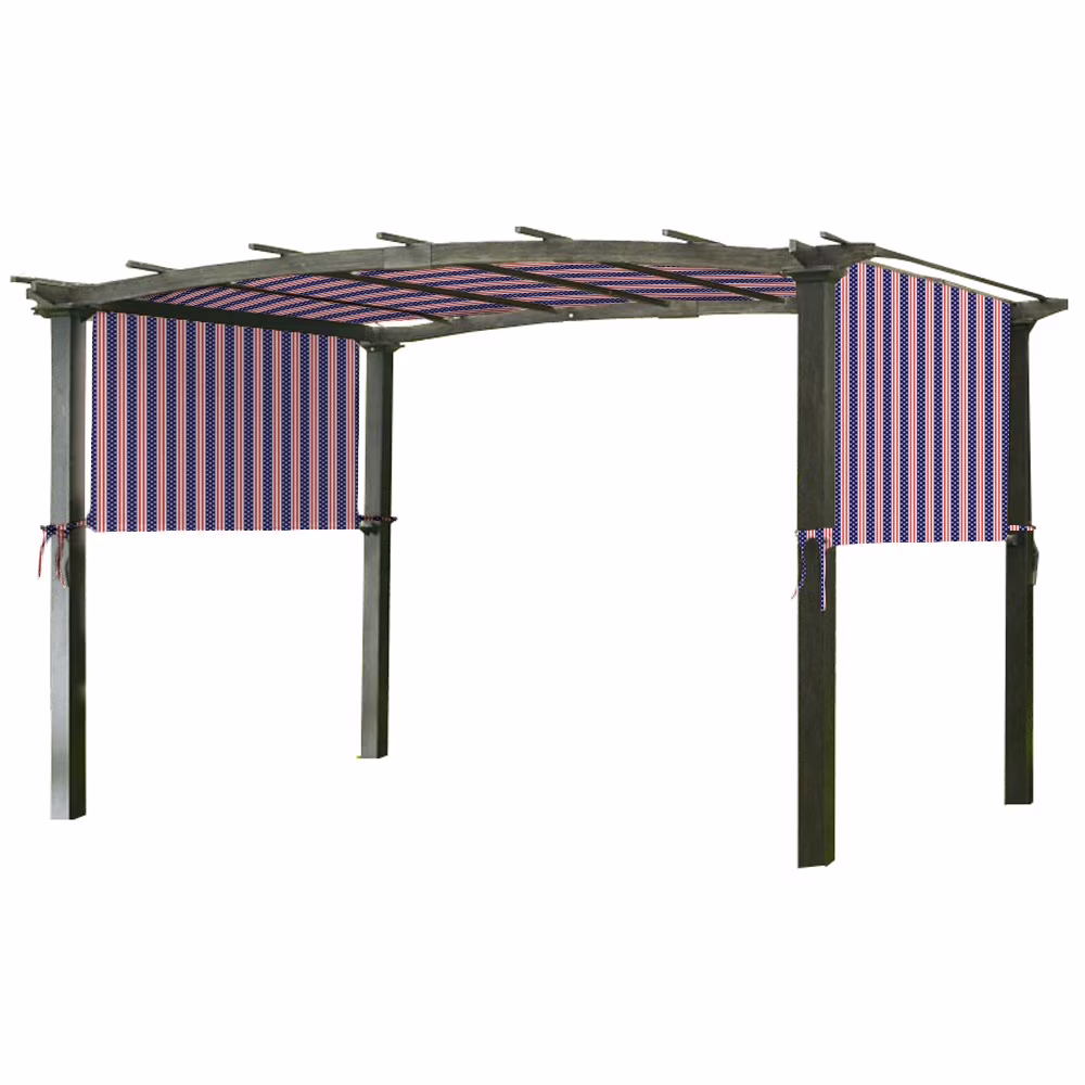 Garden Winds Universal Replacement Canopy Top Cover for Pergola Structures - Standard 350 - Americana