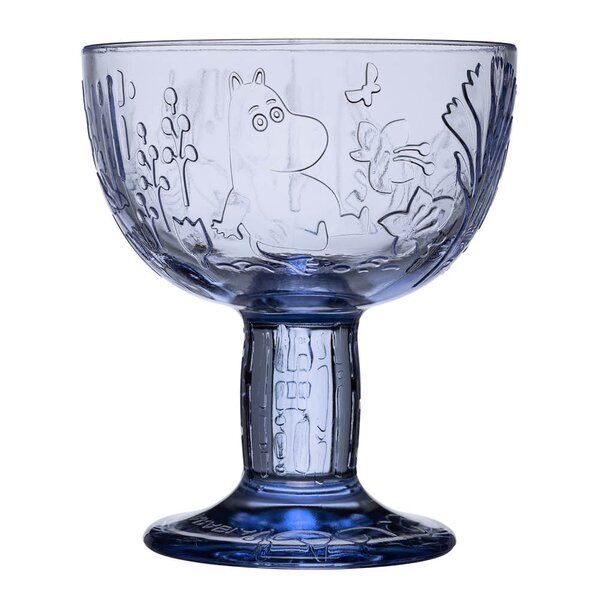 Mummi skål 14 cm aqua