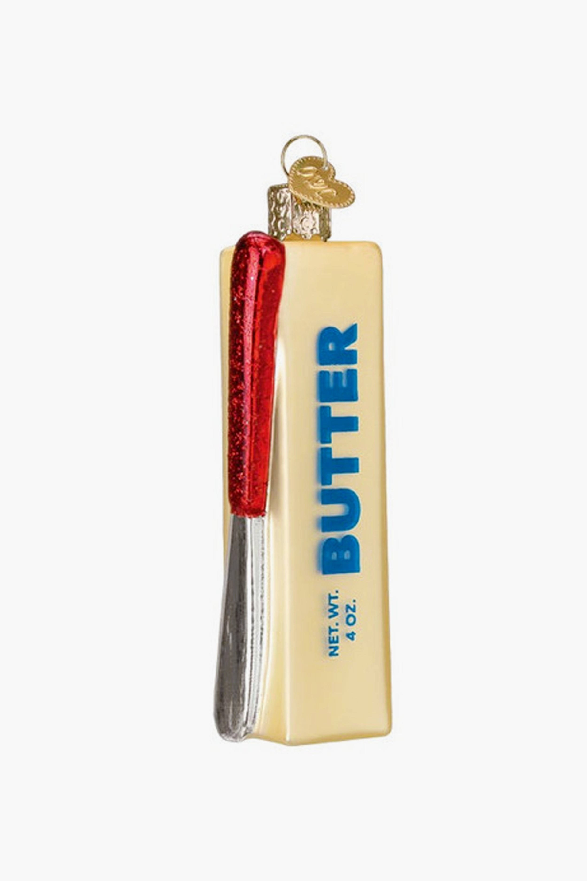 Old World Christmas Stick of Butter Ornament