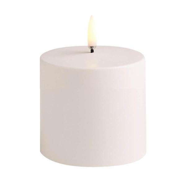 LED-lys utendørs 8x8 cm hvit