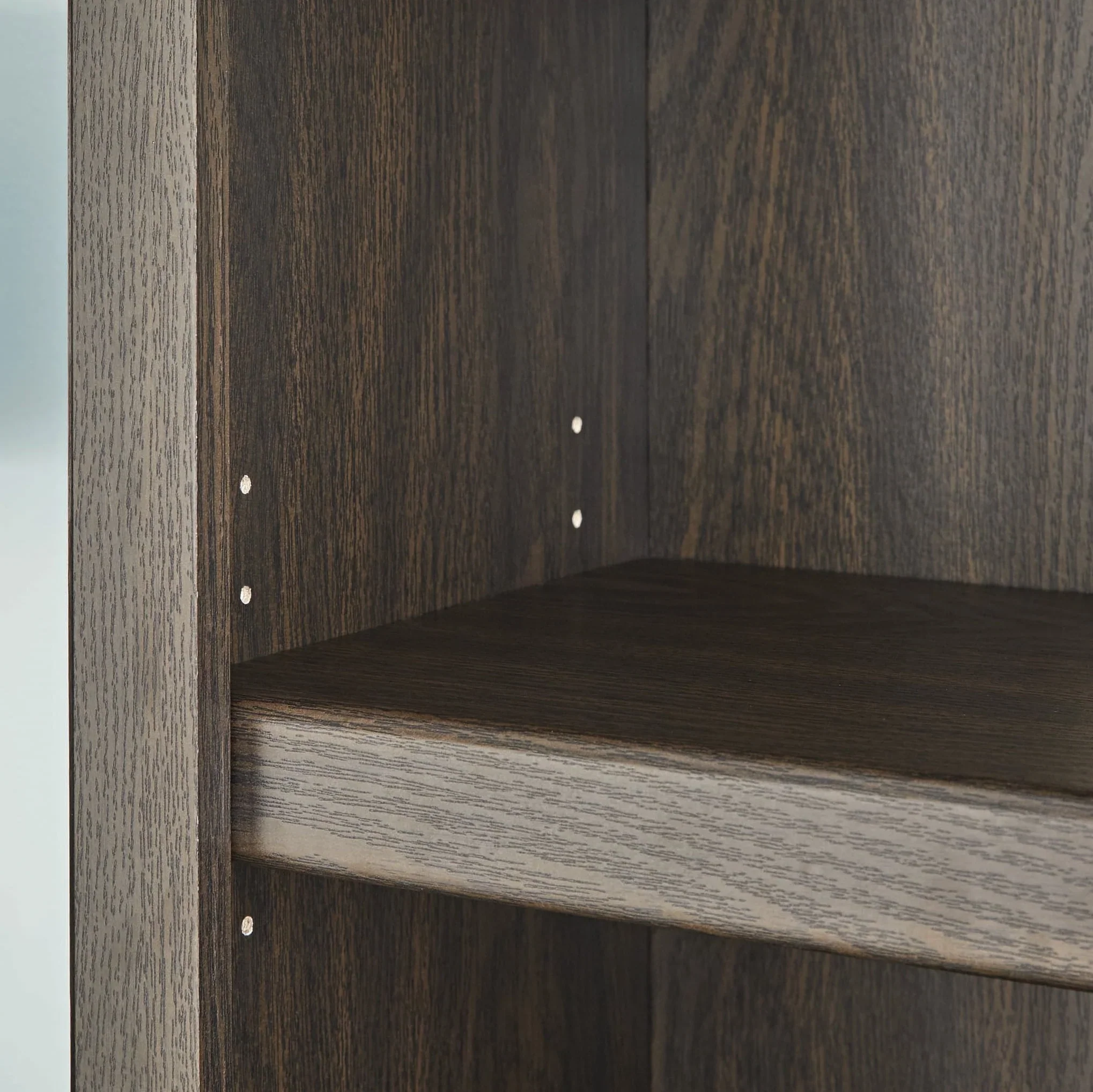 Better Homes & Gardens Glendale 5 Shelf Bookcase, Dark Oak Finish