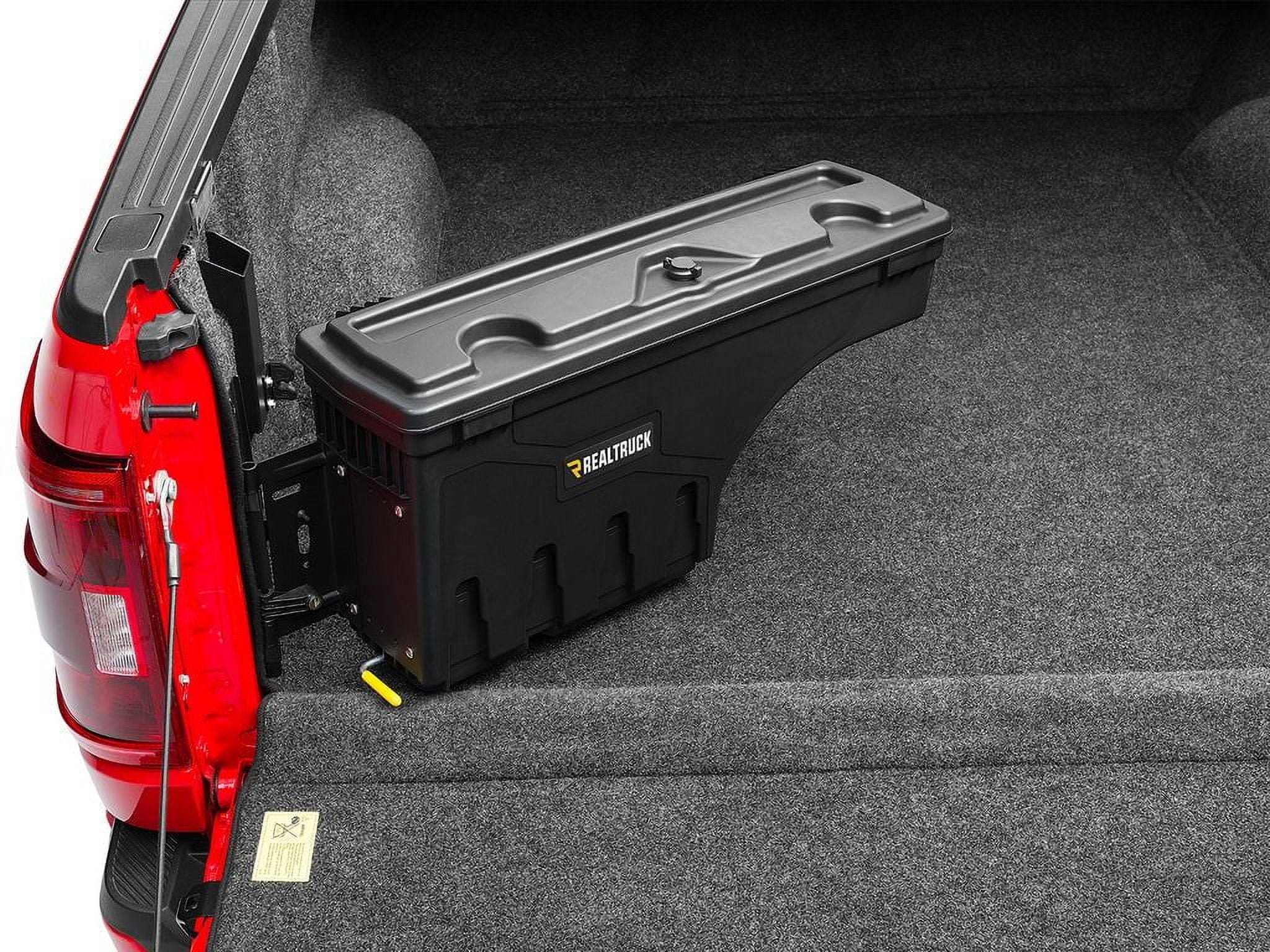 RealTruck UnderCover Swing Case Truck Bed Toolbox Fits 2007-2019 Chevy/GMC Silverado/Sierra 2500/3500HD Drivers Side