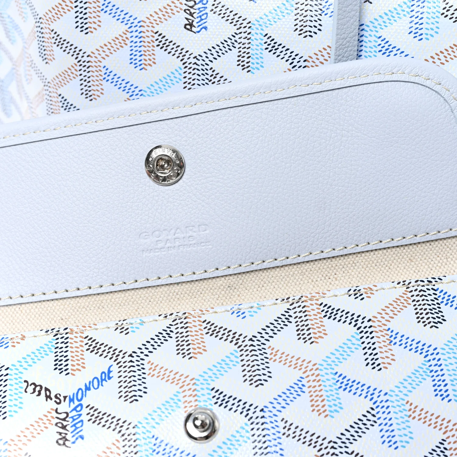 Goyardine Saint Louis PM Polar Blue