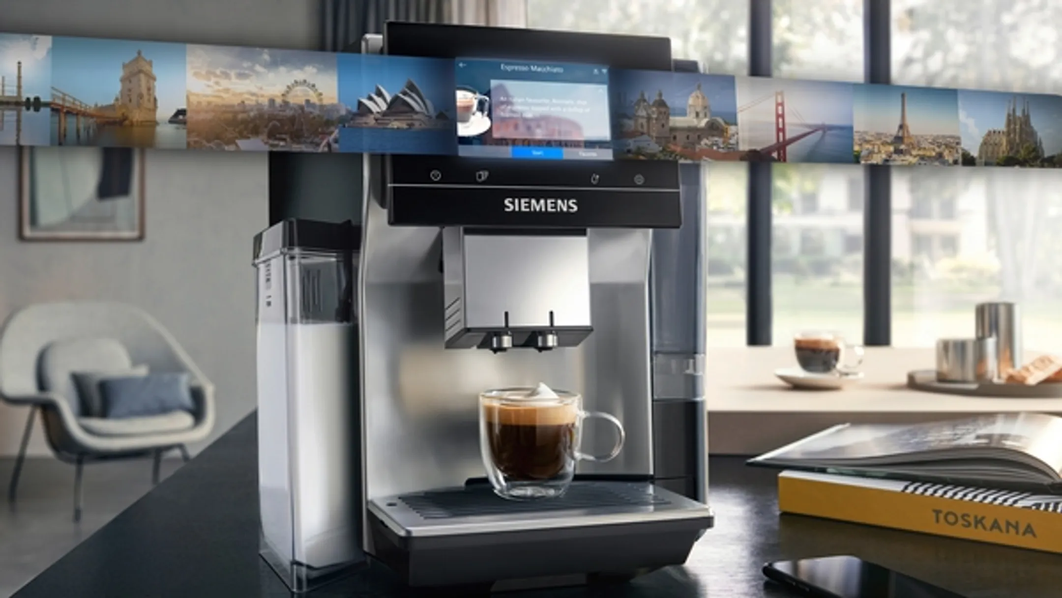 Siemens Volautomatische Espressomachine EQ700 TQ713R03
