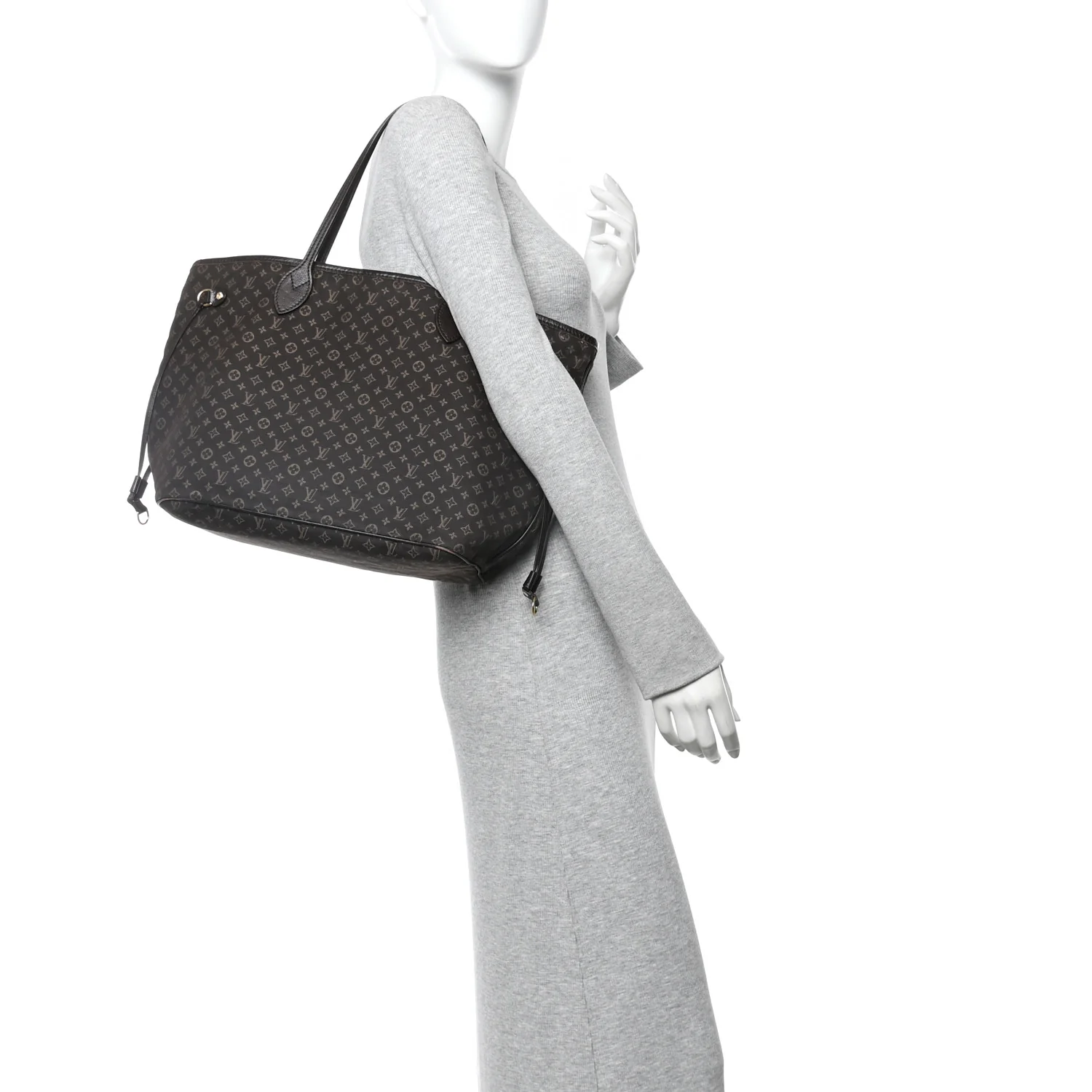 Monogram Idylle Neverfull MM Fusain