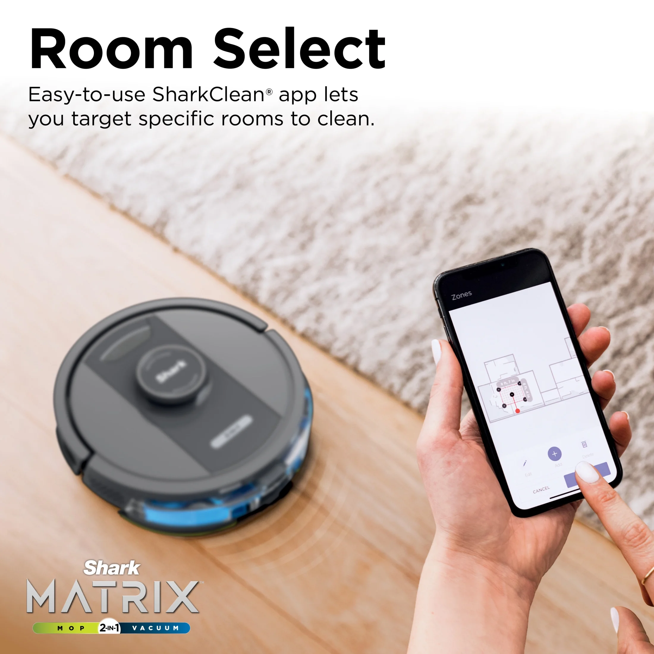 IQ 2in1 Self-Empty Robot Vacuum Mop, 30-Day Capacity, Precision Home Mapping, Sonic Mopping, Self-Emptying, Smart Mapping, Wi-Fi Connected, LIDAR Navigation, Mop Combo, Pet Hair - Image 10