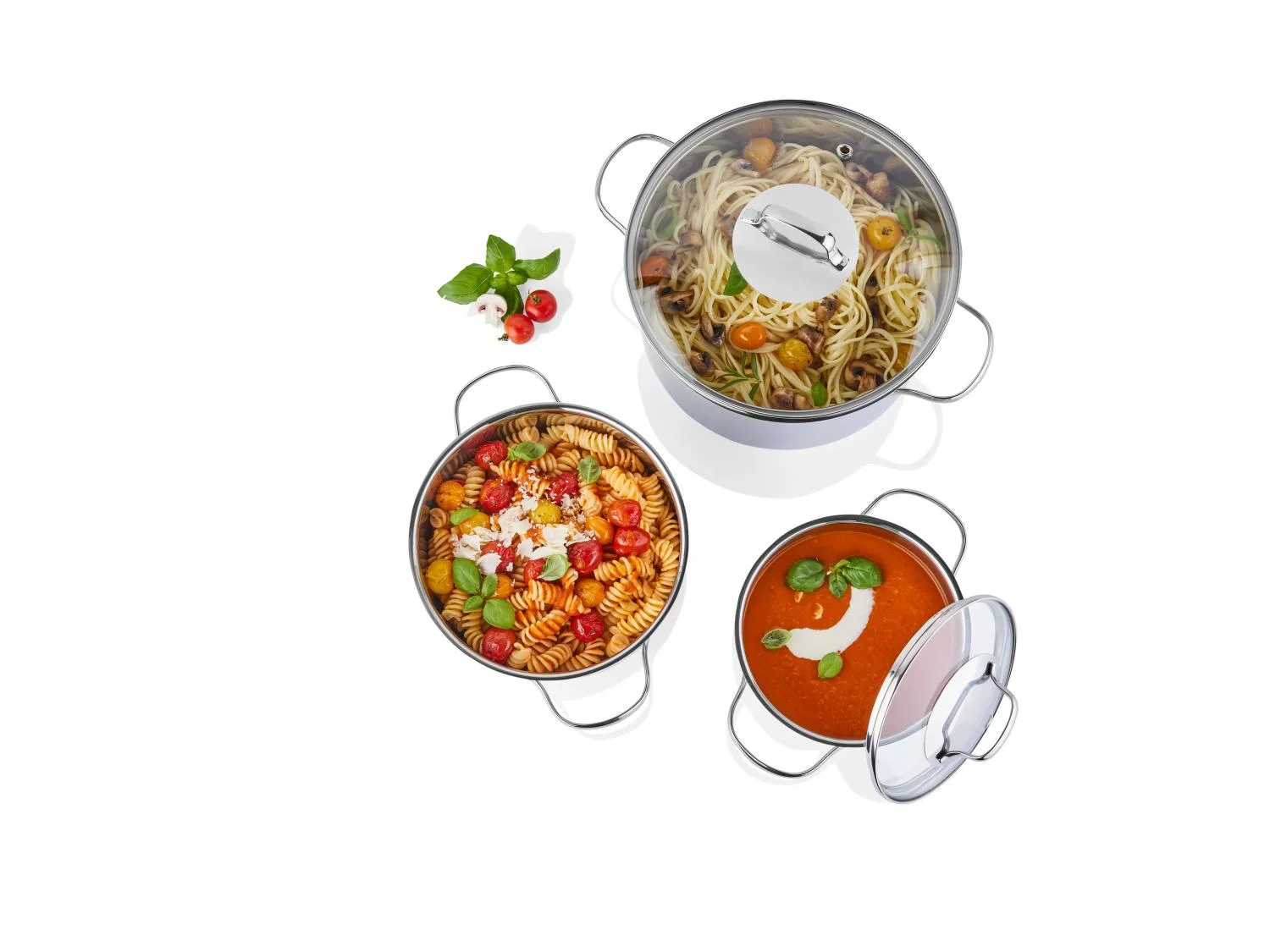 LIVARNO home Set de 3 casseroles