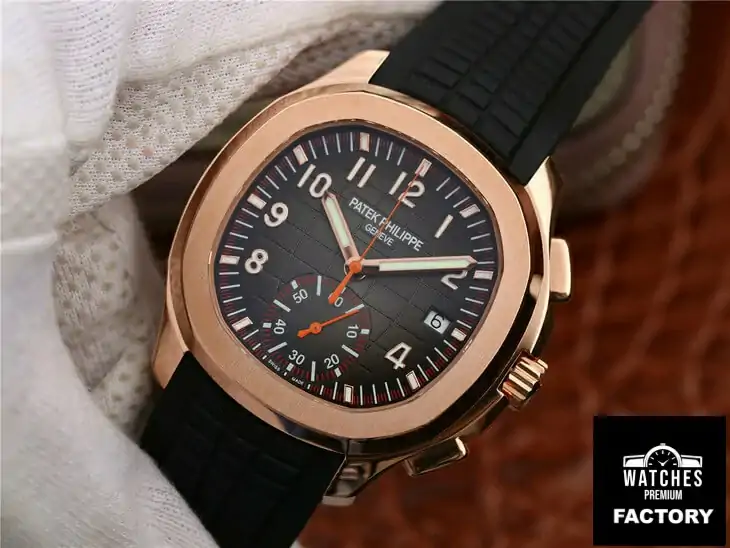 Patek Philippe Aquanaut 5968A-001 Black Rubber Strap