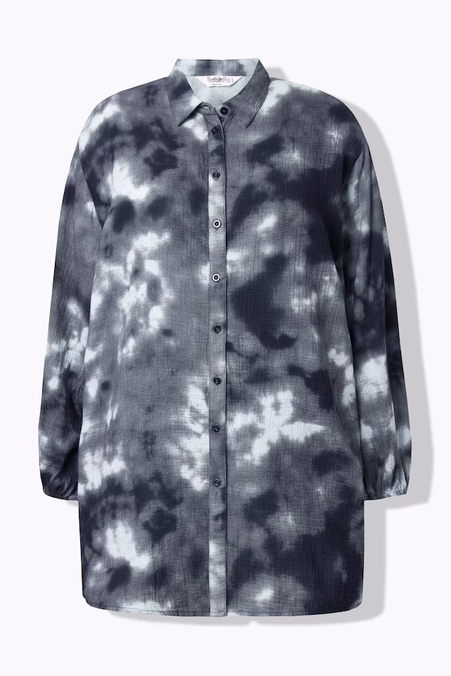 Batik Pattern Muslin Shirt Blouse
