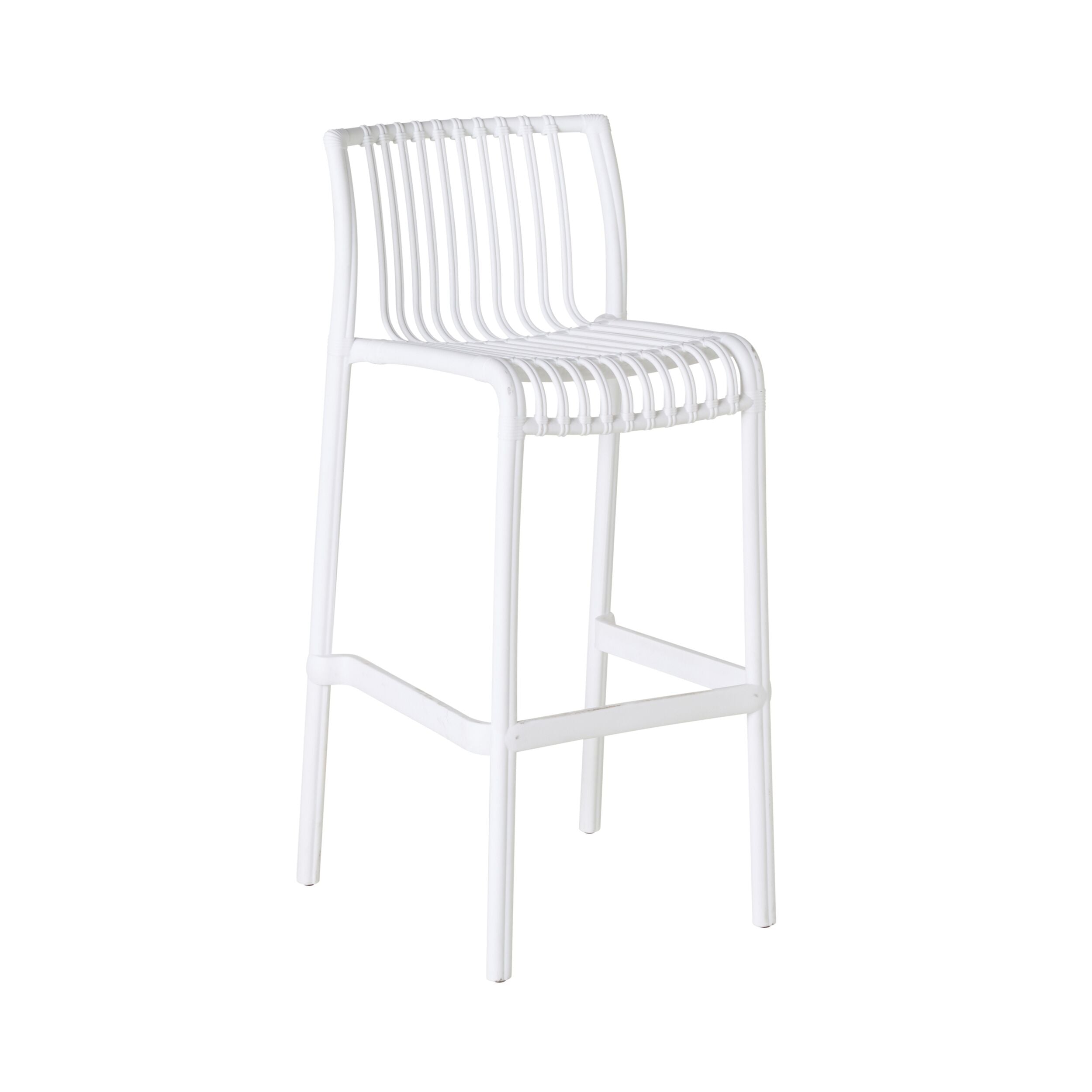 Milla Bar Stool White