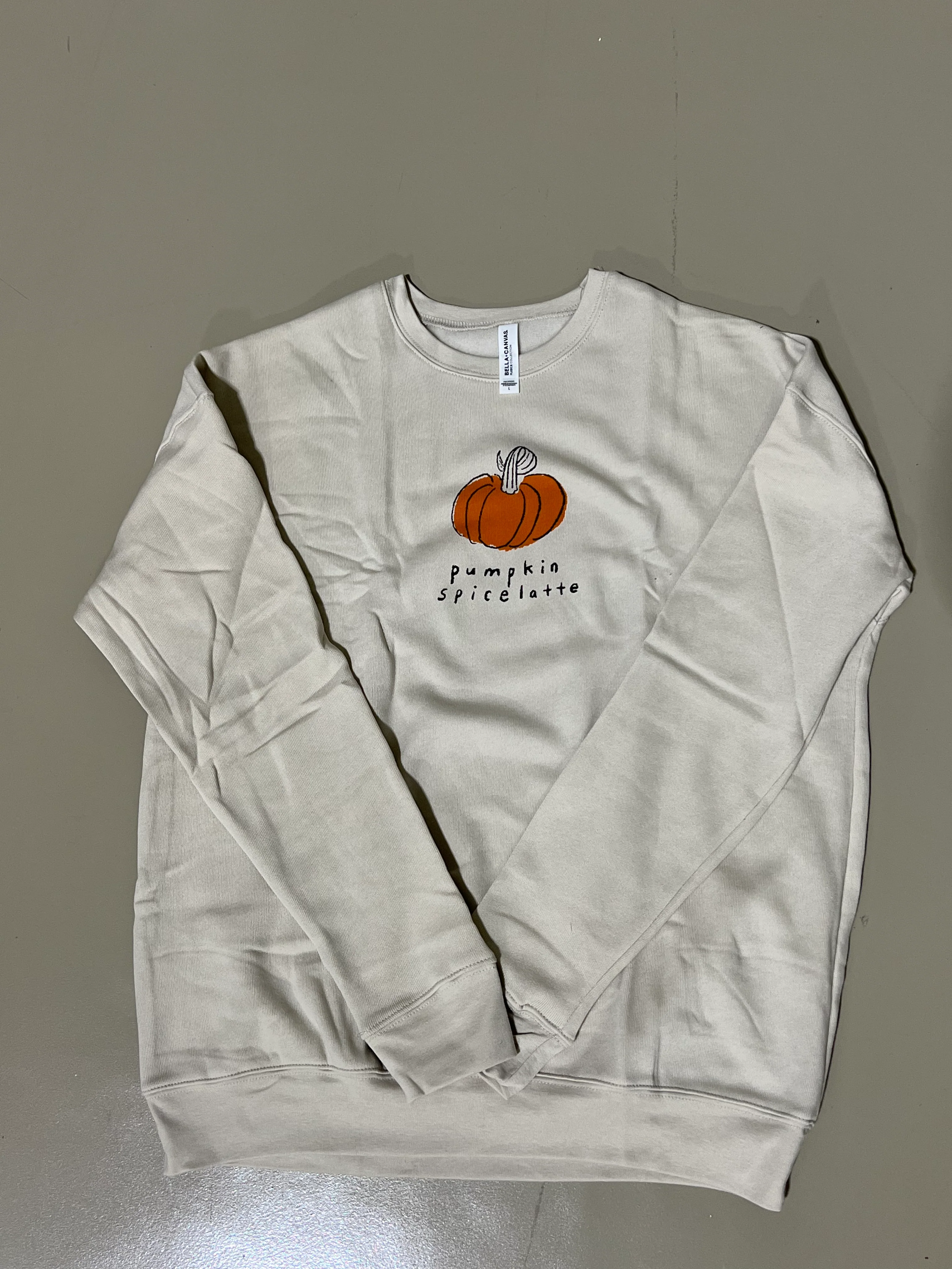 Pumpkin Spice Latte Graphic Crewneck