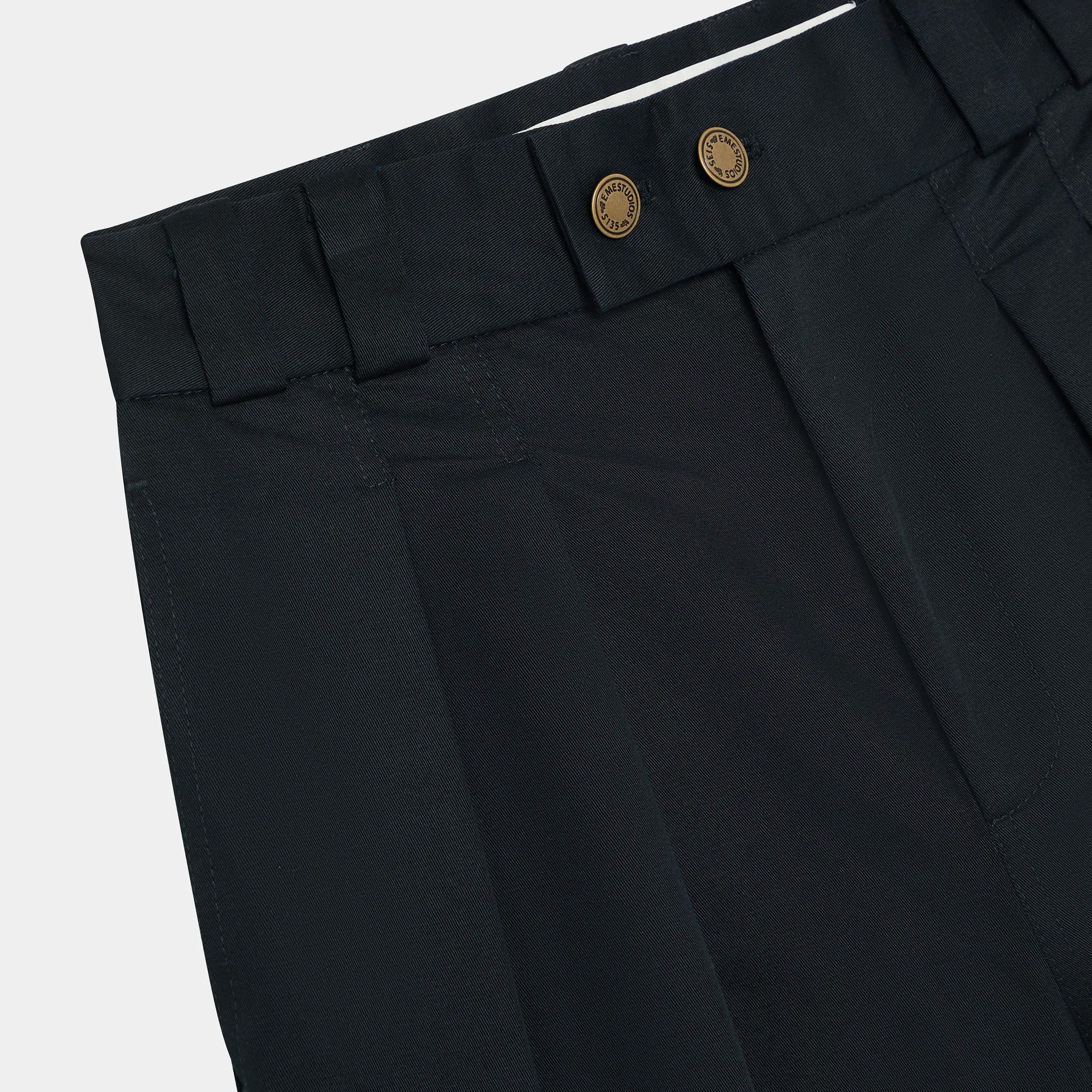 Heritage Navy Tailored Pants
