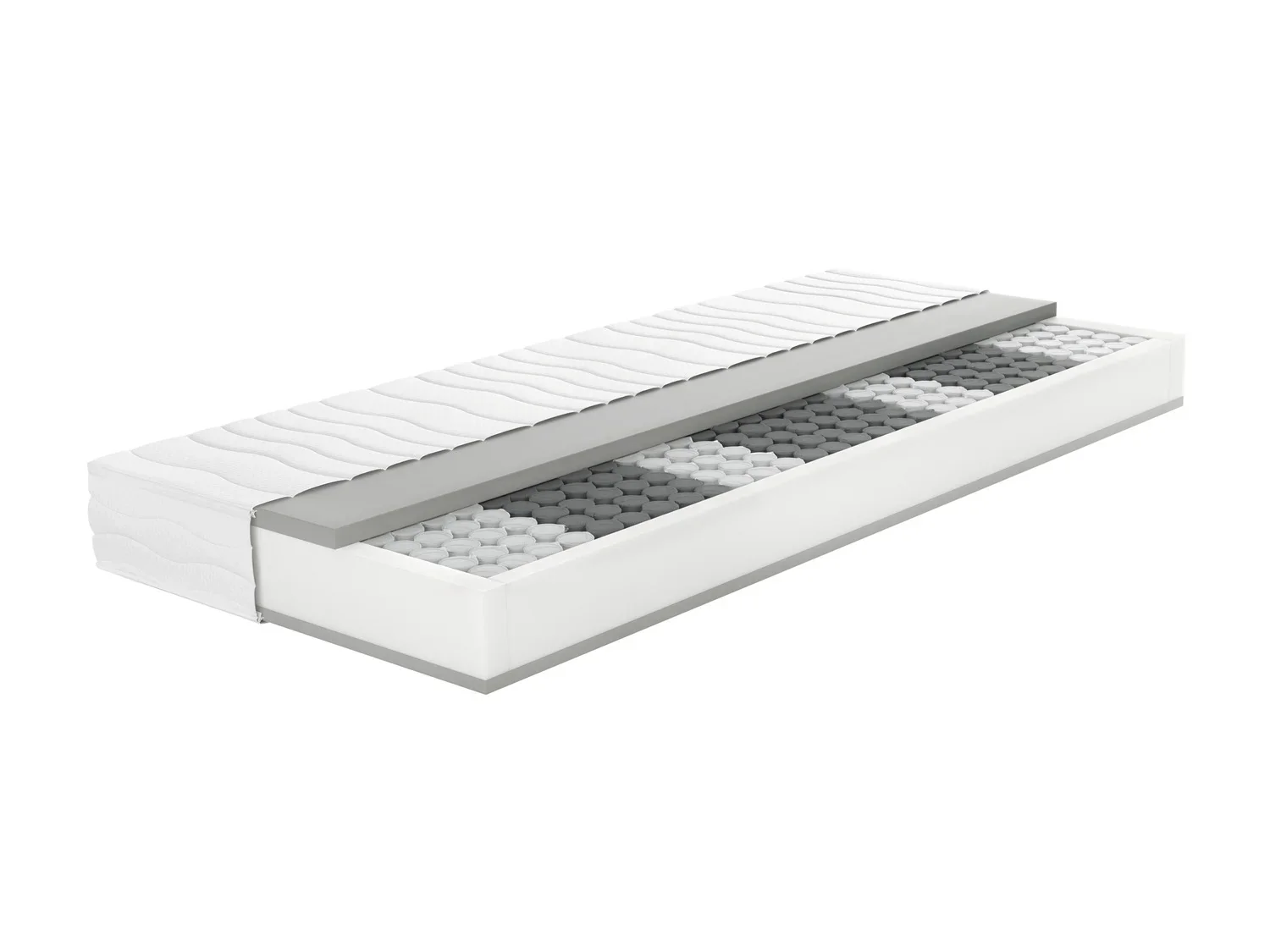 LIVARNO home Matelas  ressorts ensachs, 7 zones, H3, 90 x 190 cm