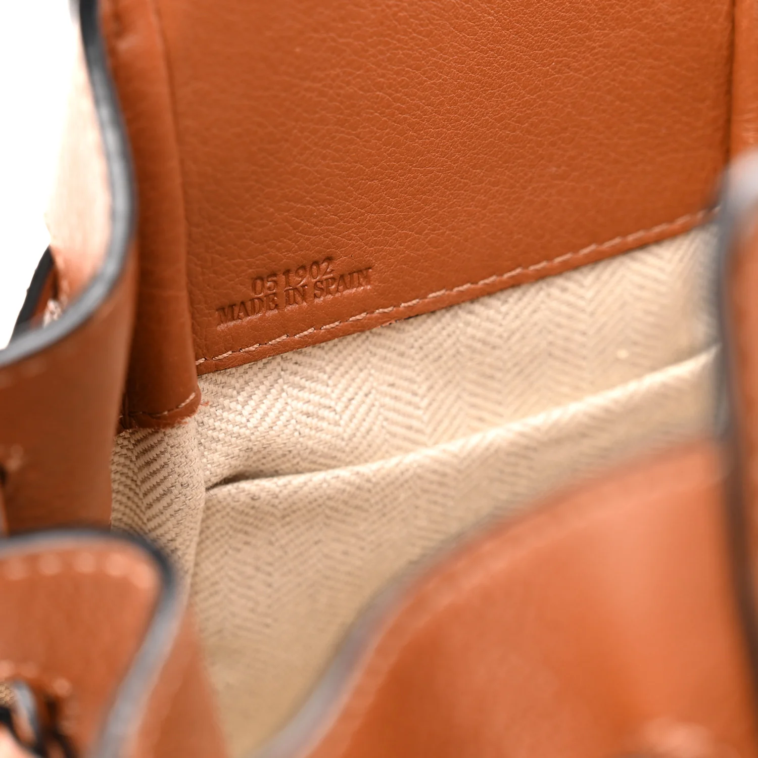 Calfskin Mini Hammock Shoulder Bag Tan
