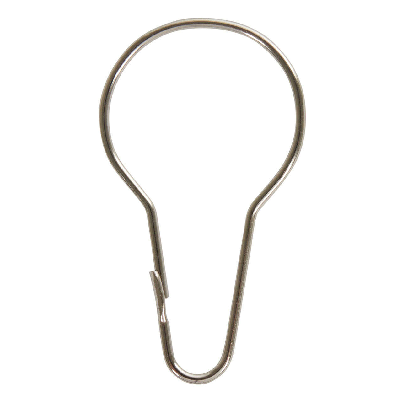 Anneau rideau de douche en métal x12