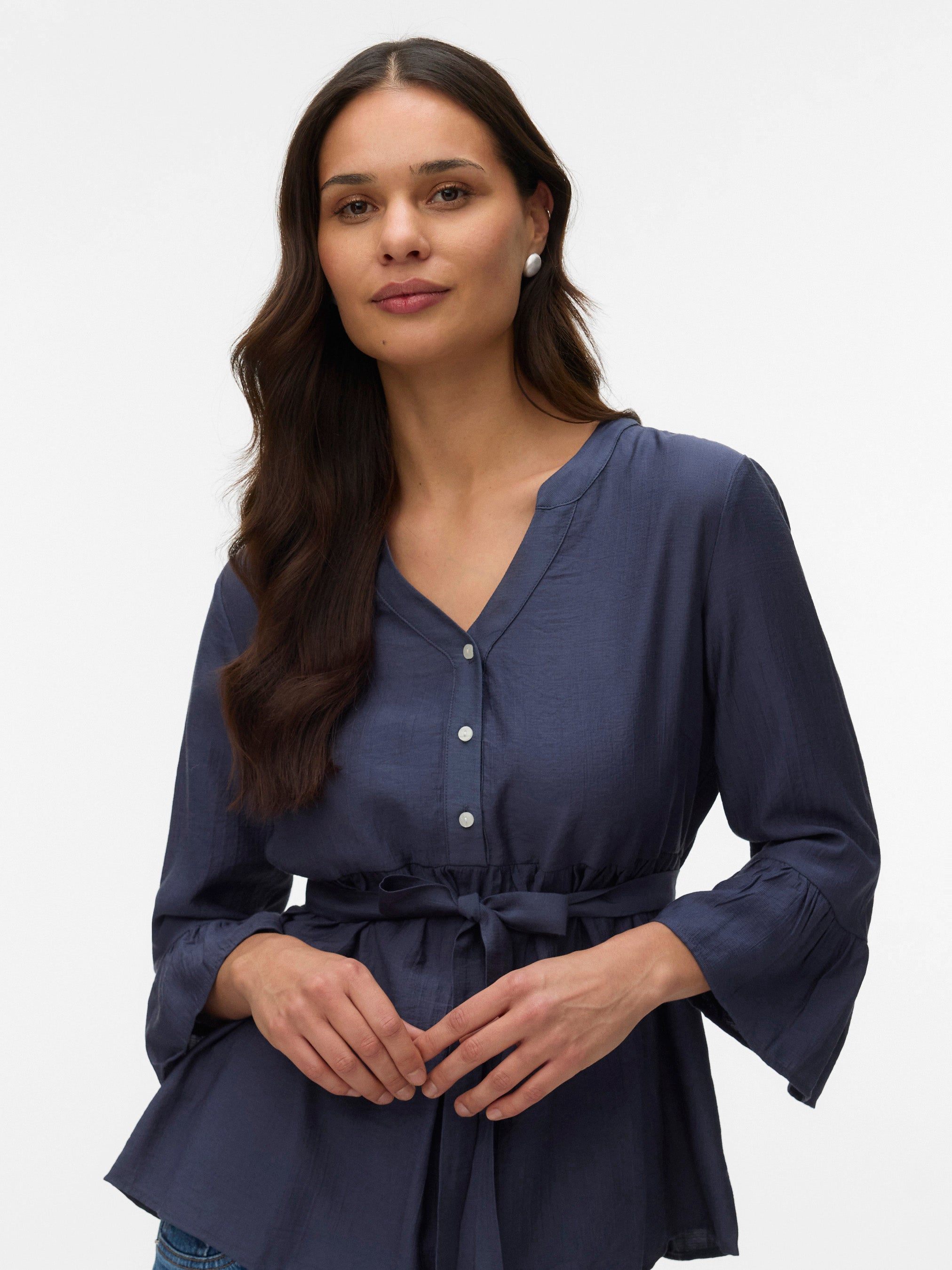 VERO MODA® Regular Fit V-Neck Top